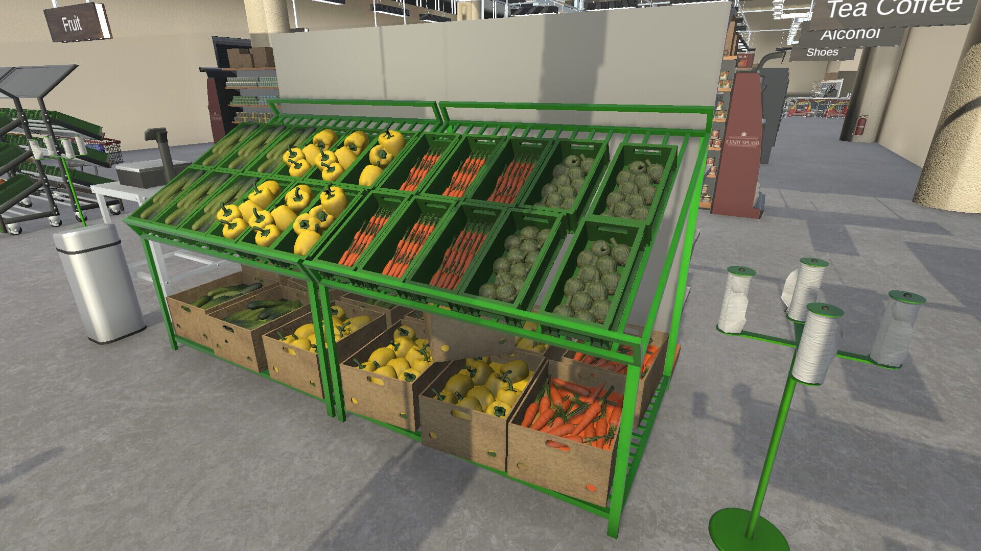 Big Market Simulator - Screenshot