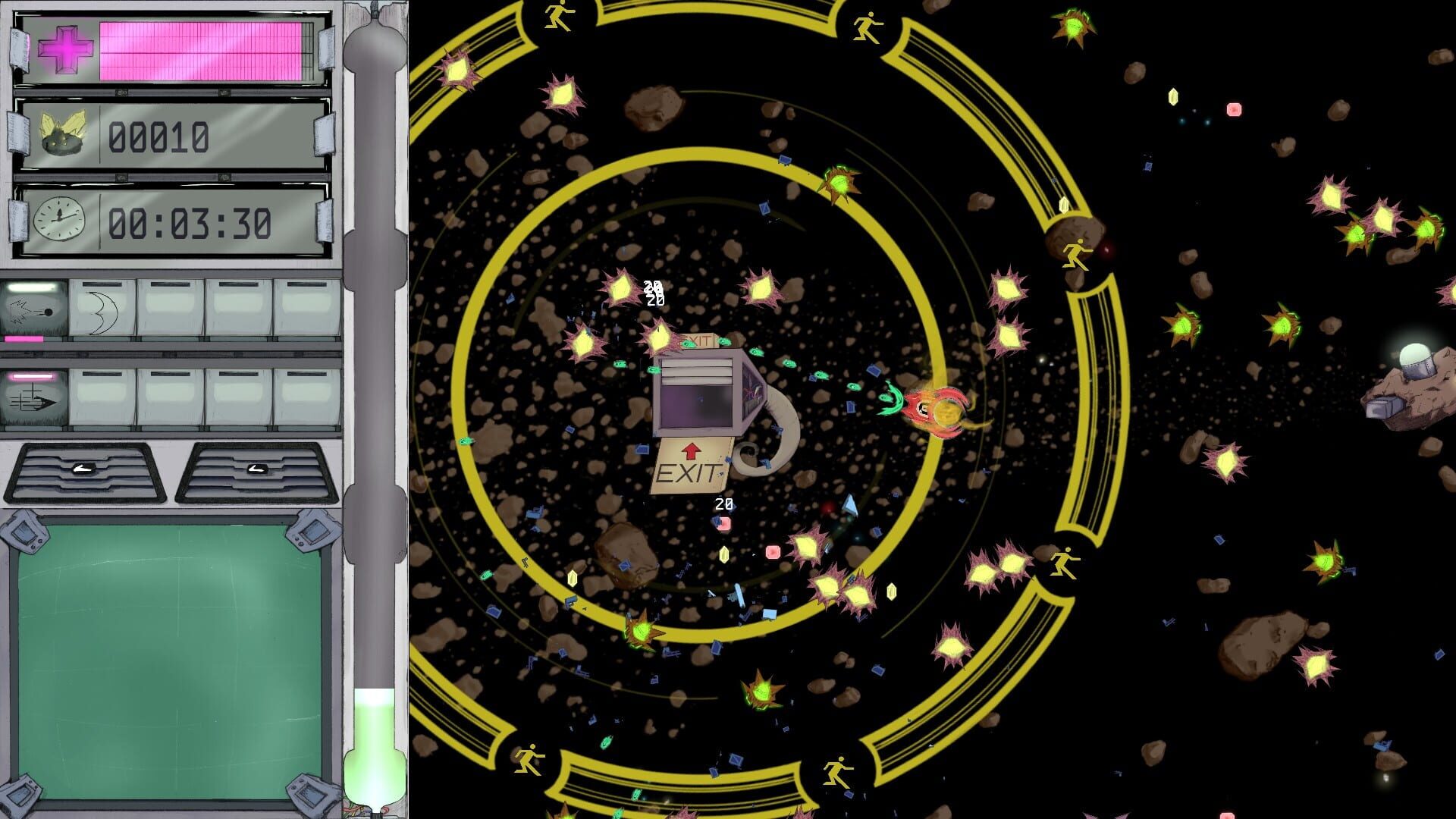 G.E.M. Grab & Exit
