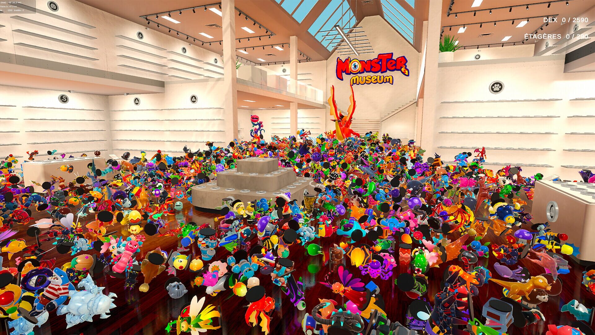 Monster Museum: Tidy Up the Collection! - Screenshot