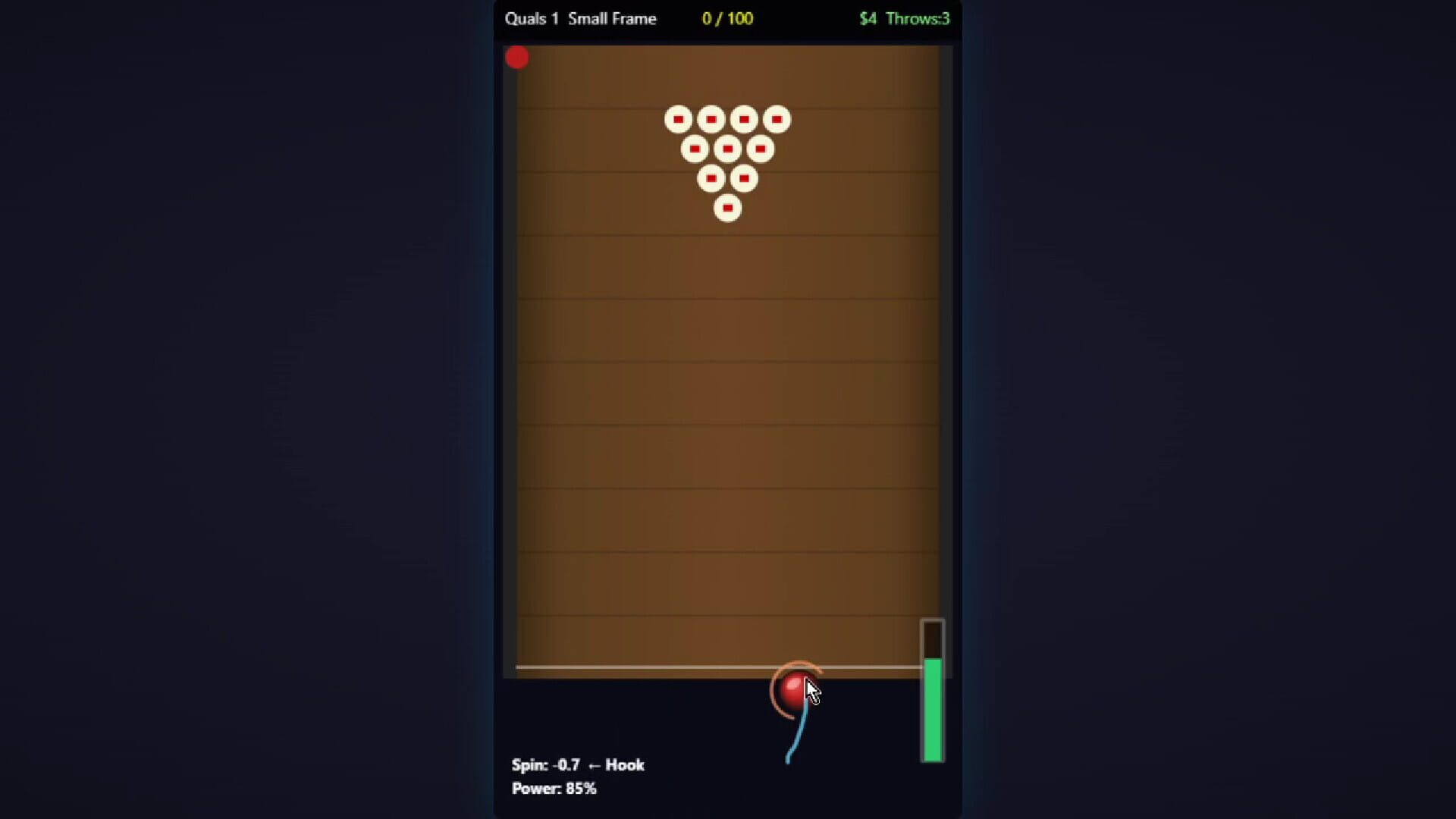 Dr. Bowlatzo's Crazy Bowling - Screenshot