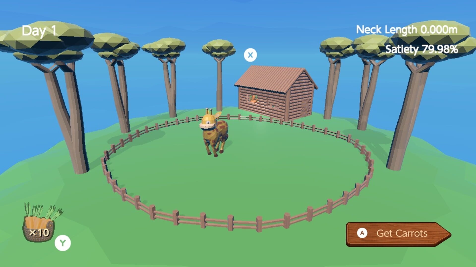 Giraffe Raising Game: Reach for the sky - Screenshot