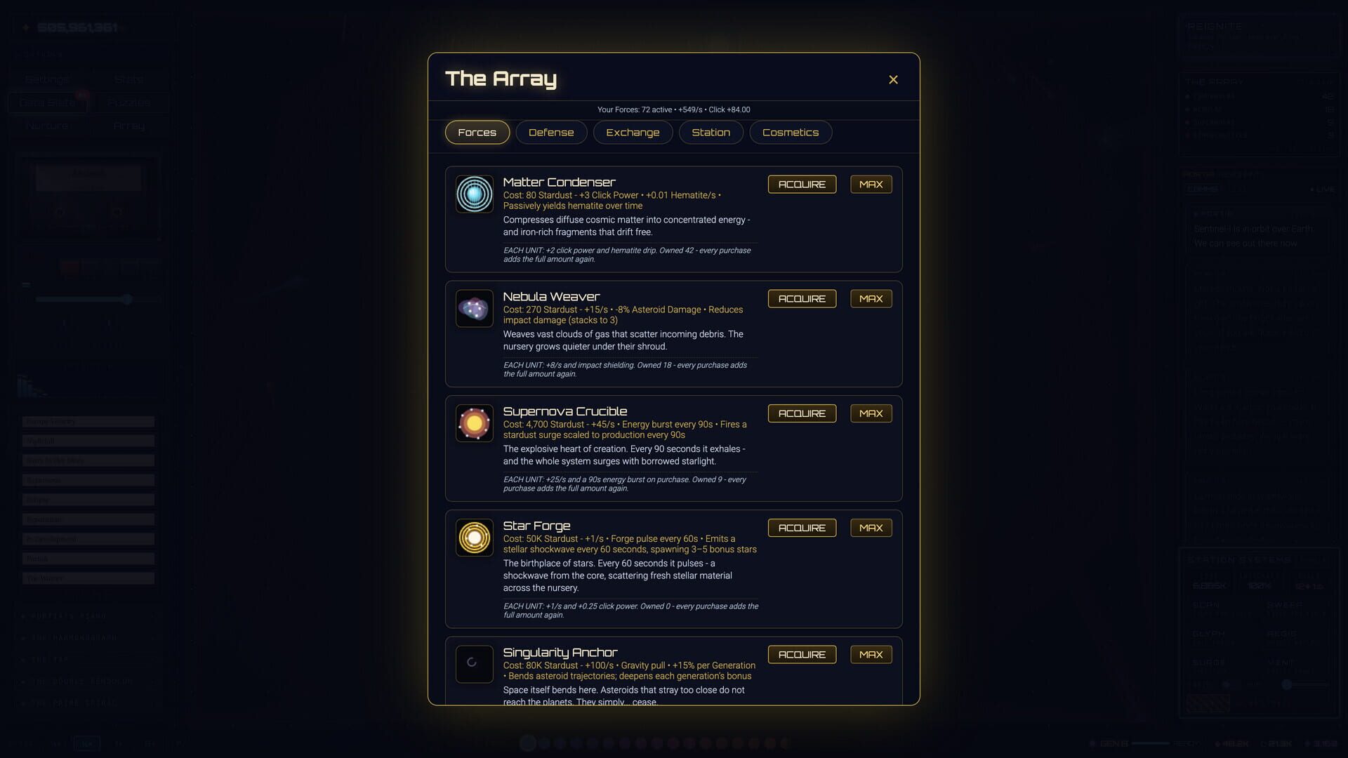 Stellar Nursery - Screenshot