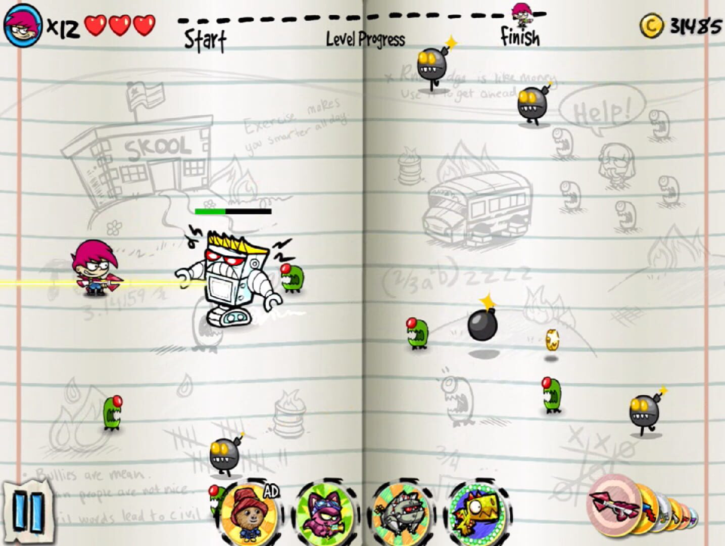 Scribble Hero - Screenshot