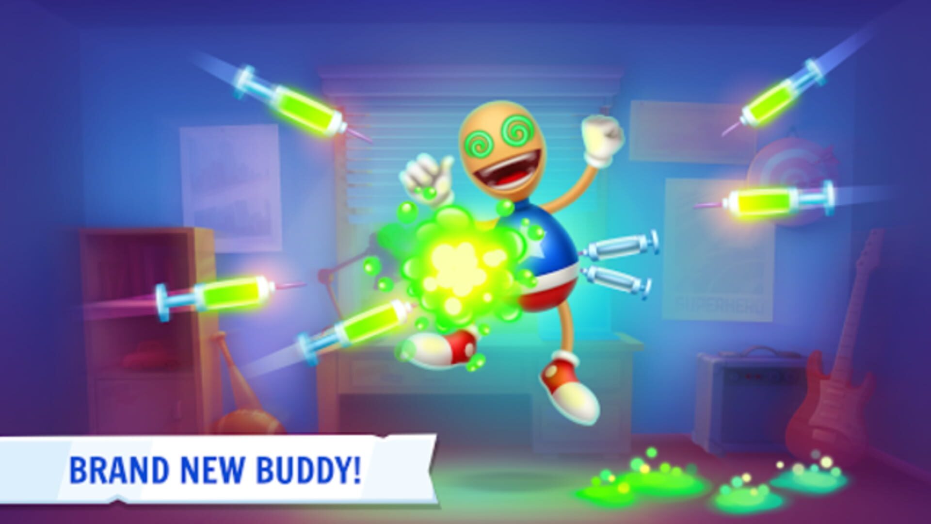 Kick The Buddy 3D - Screenshot