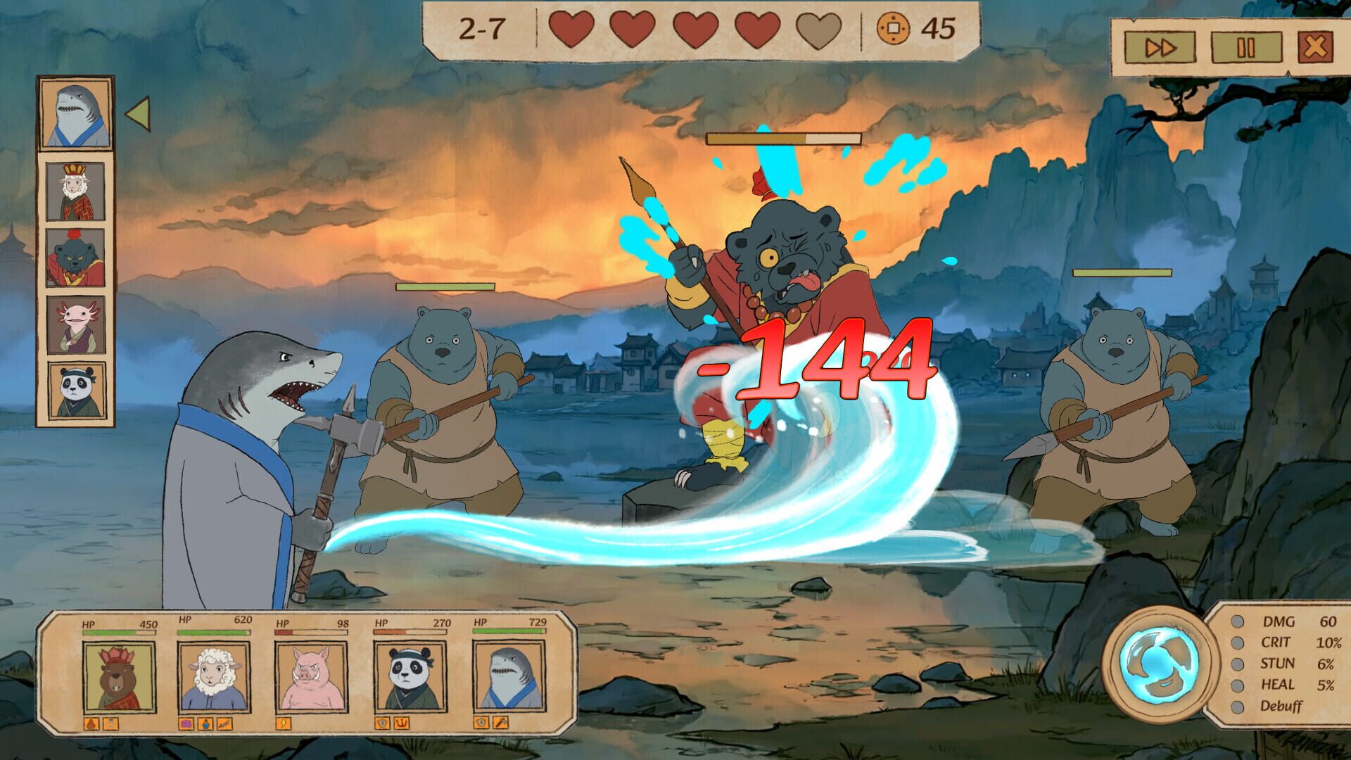 Monk & The Misfit Monsters - Screenshot