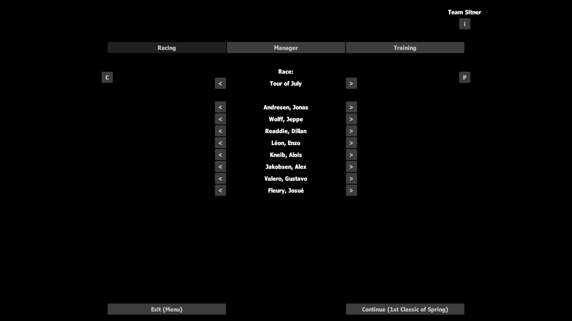 Kassei: Road Cycling - Next Season - Screenshot