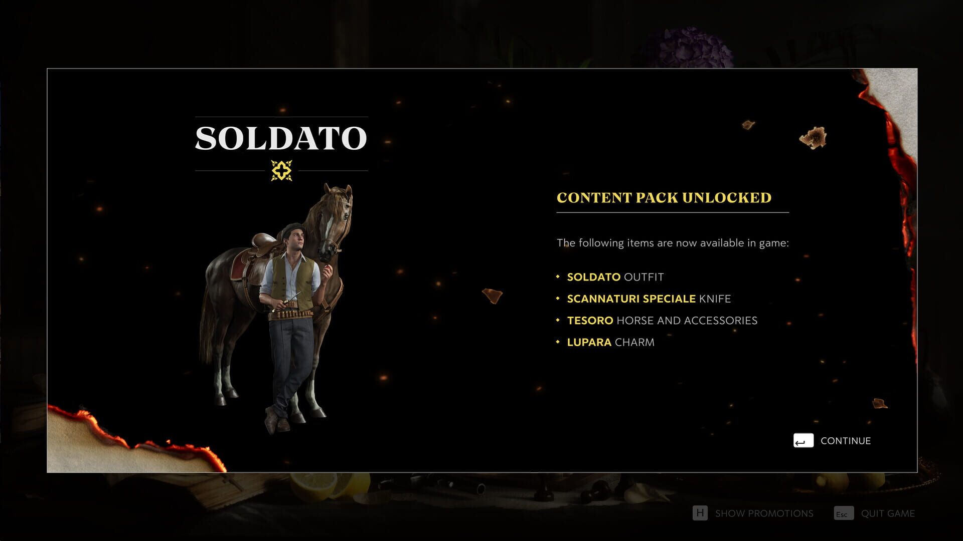 Mafia: The Old Country - Soldato Pack - Screenshot