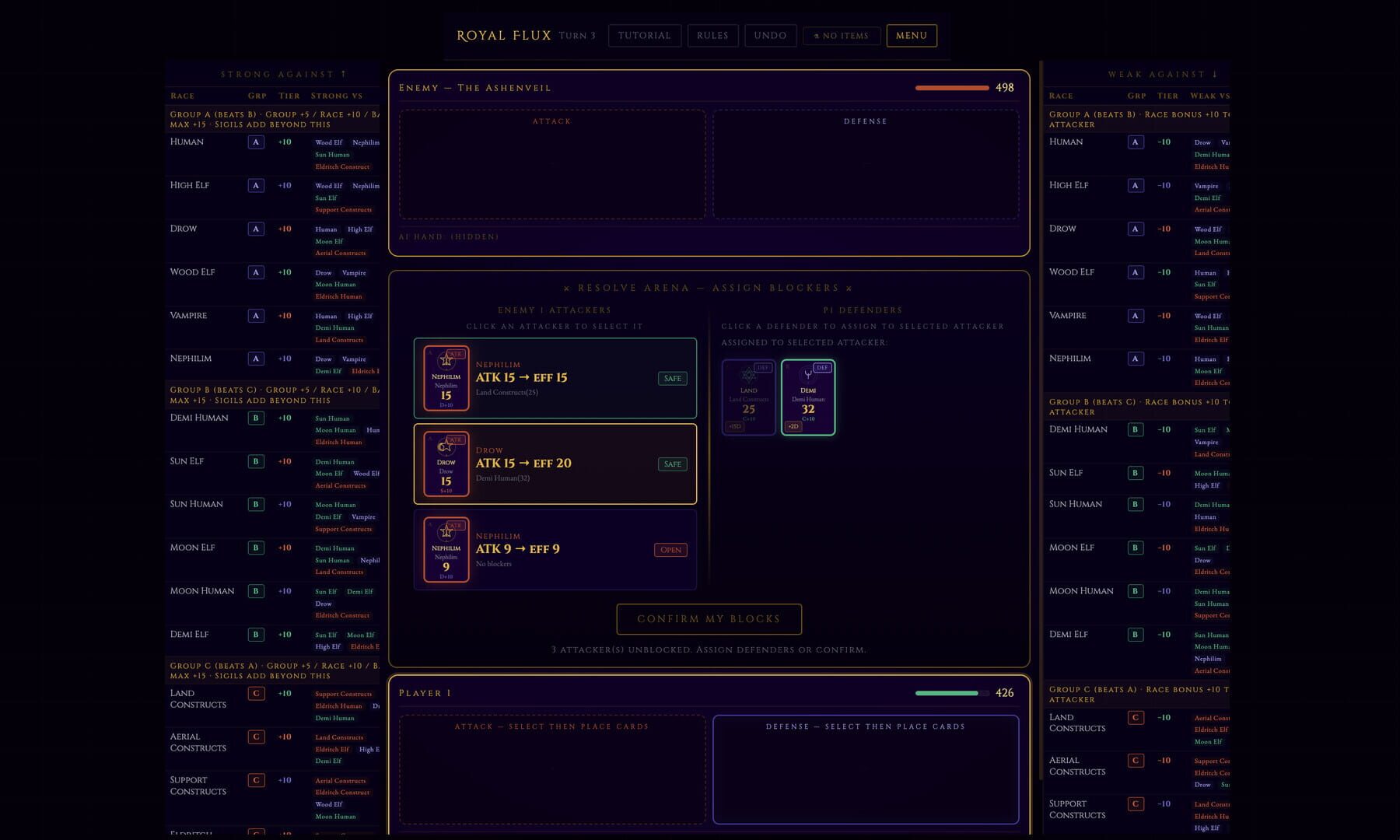 Royal Flux: The Astral Shadow Plague - Screenshot