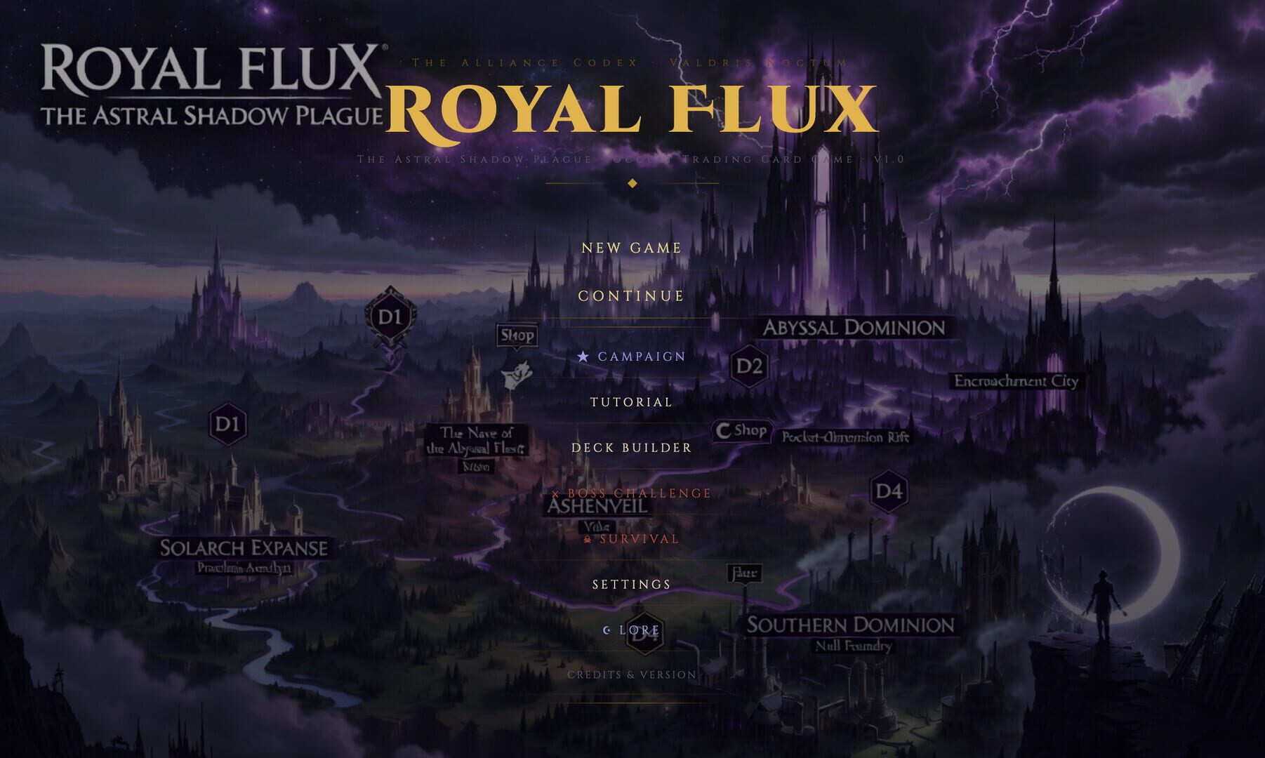 Royal Flux: The Astral Shadow Plague - Screenshot