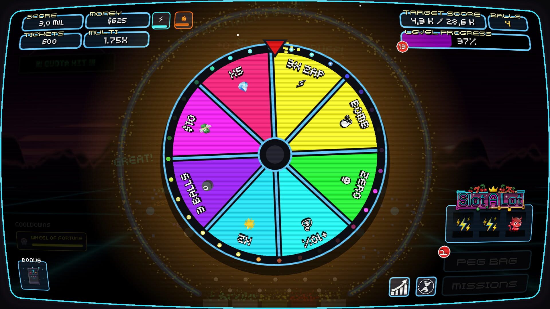 Pin A Million - Screenshot