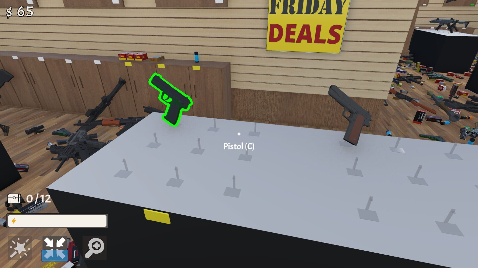 Gun Shop: Tidy Up - Screenshot