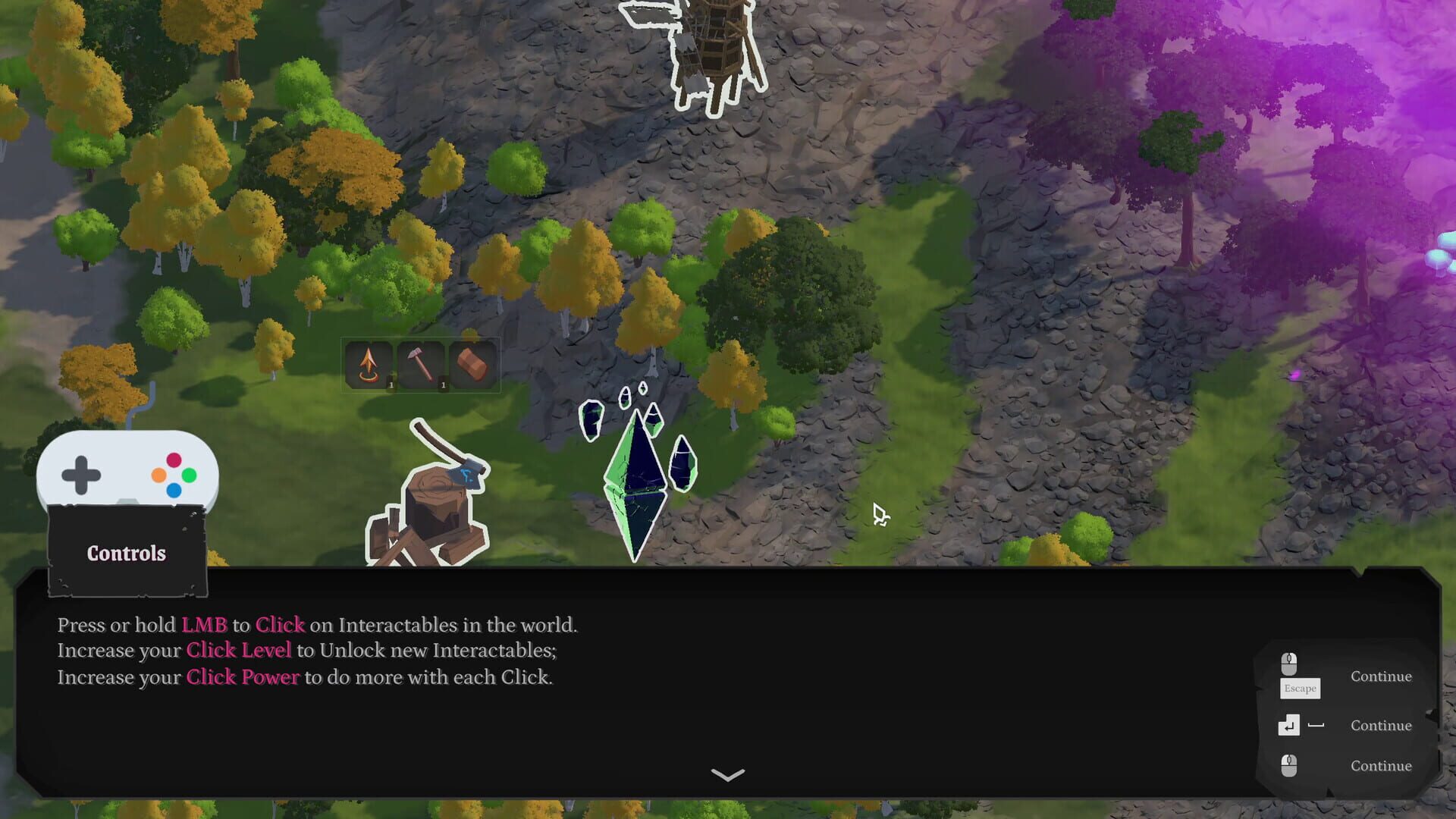 ClickCrafter - Screenshot
