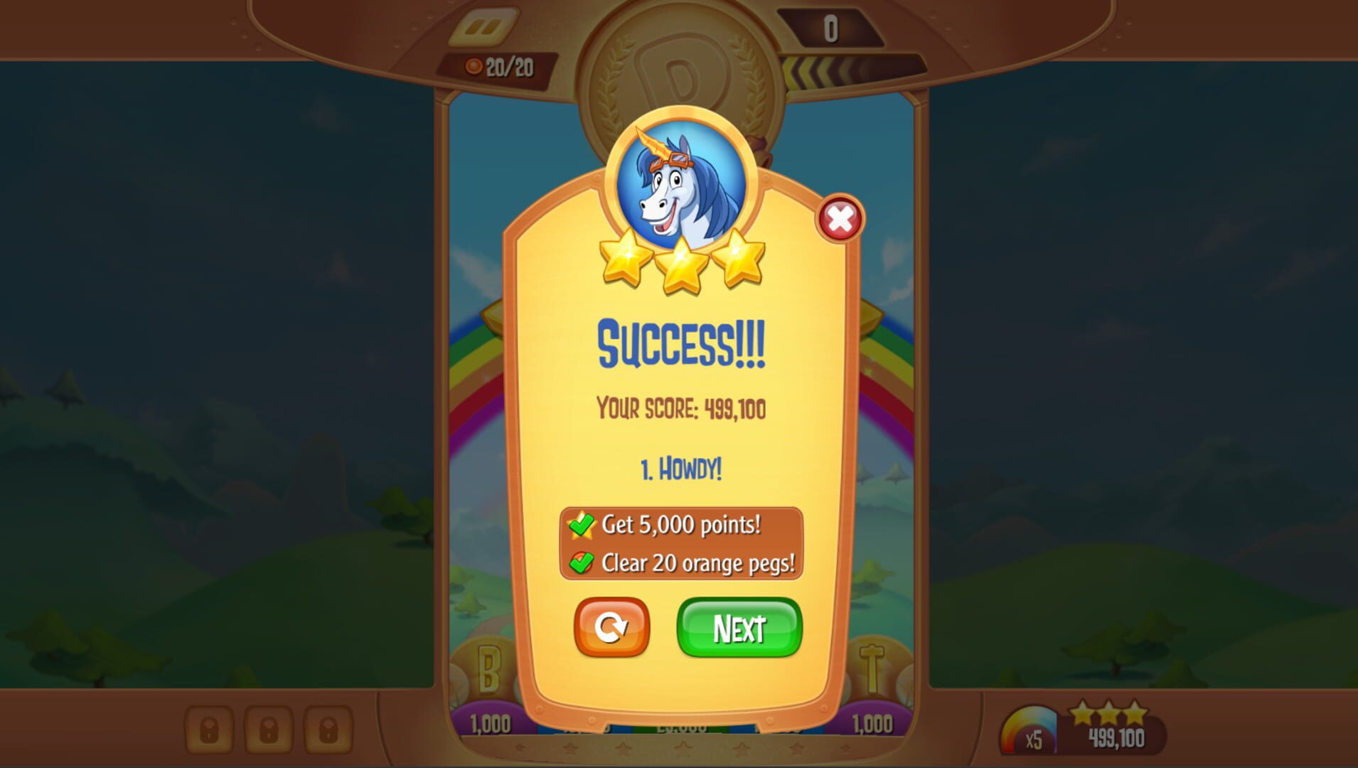 Peggle Blast HD - Screenshot