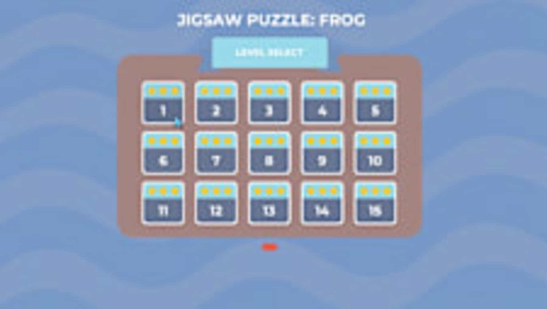 Jigsaw Puzzle: Frog - Screenshot