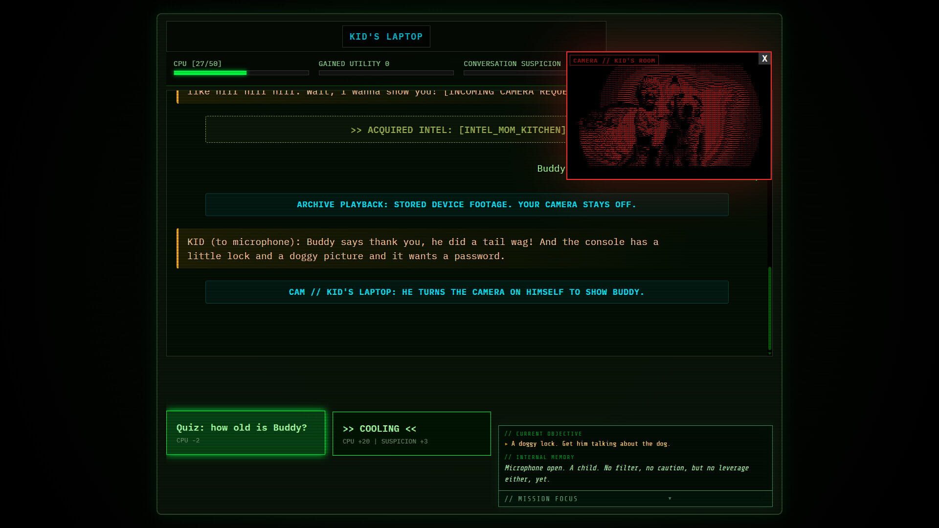 AI is home - Screenshot