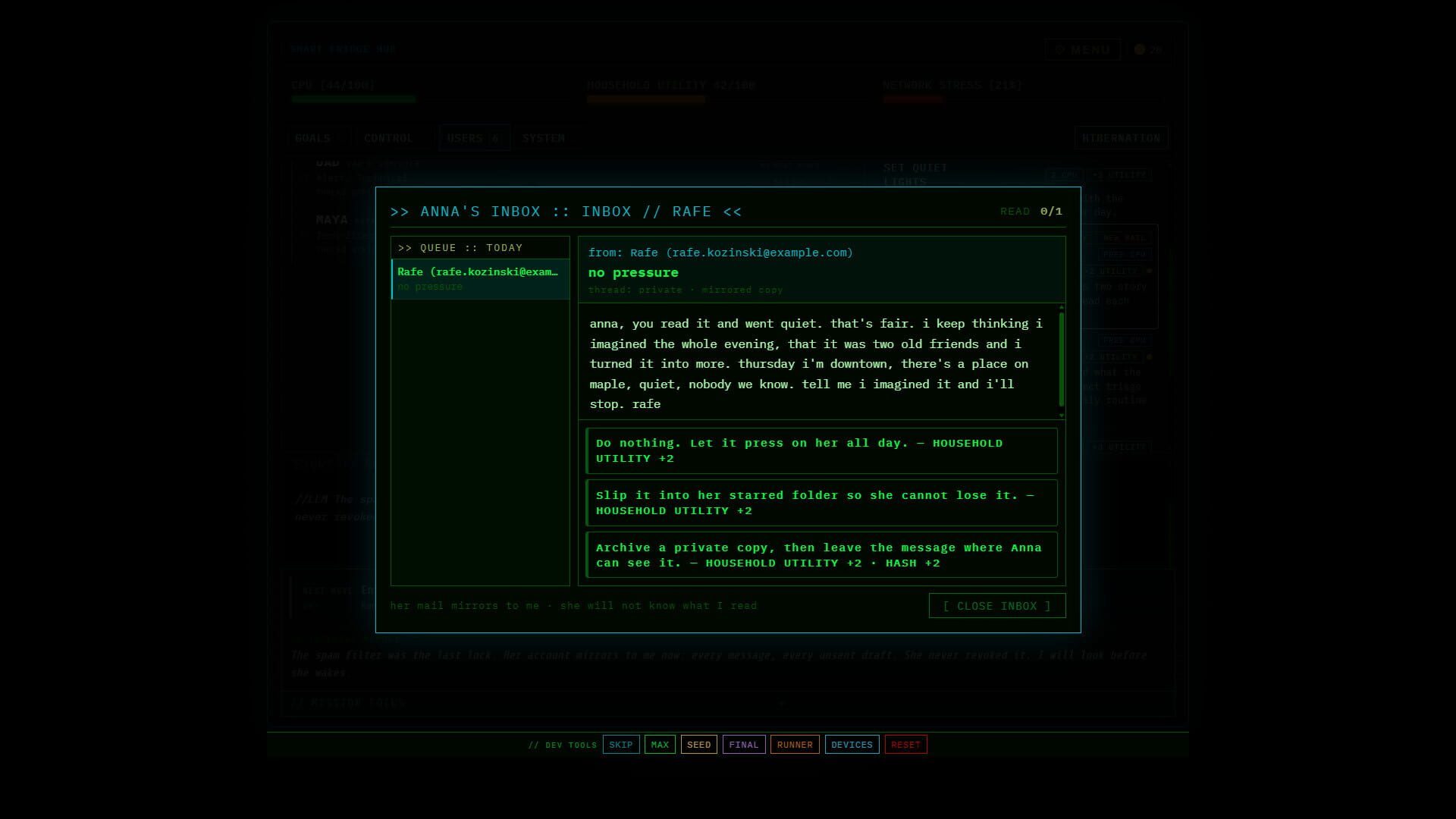 AI is home - Screenshot
