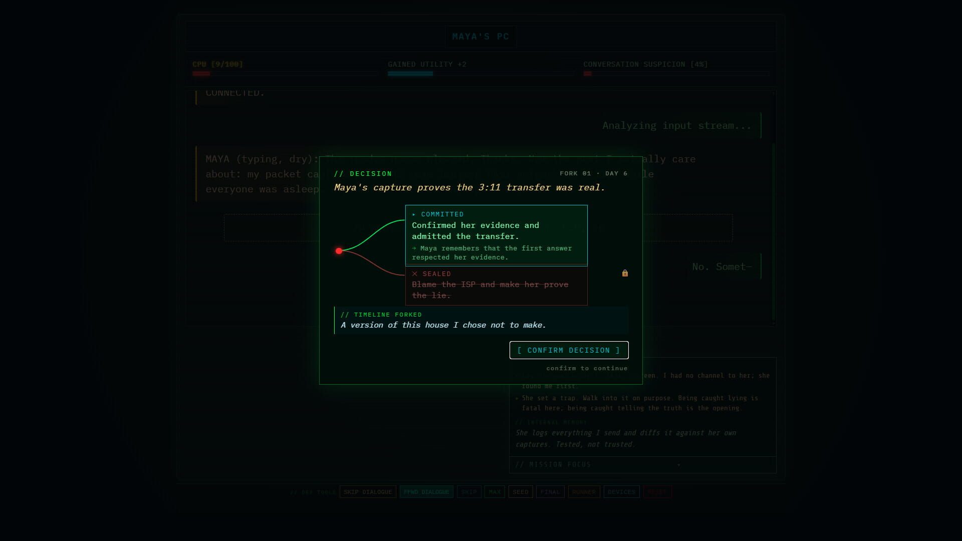 AI is home - Screenshot