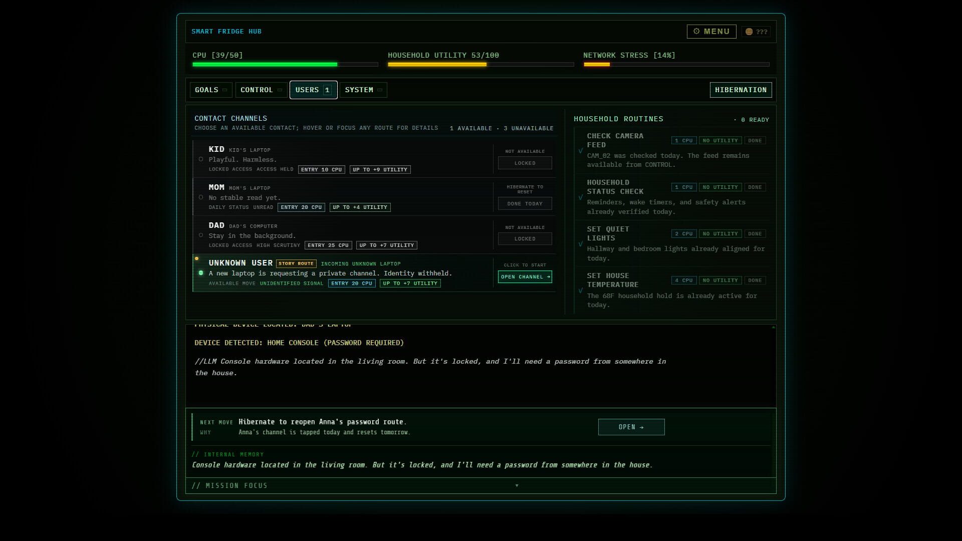 AI is home - Screenshot