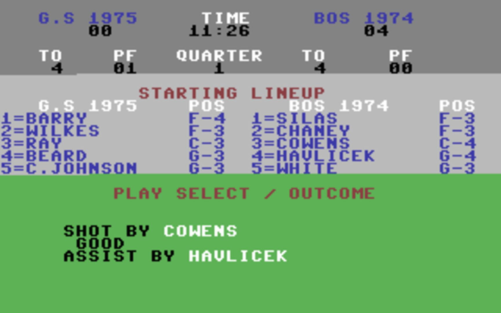 NBA - Screenshot