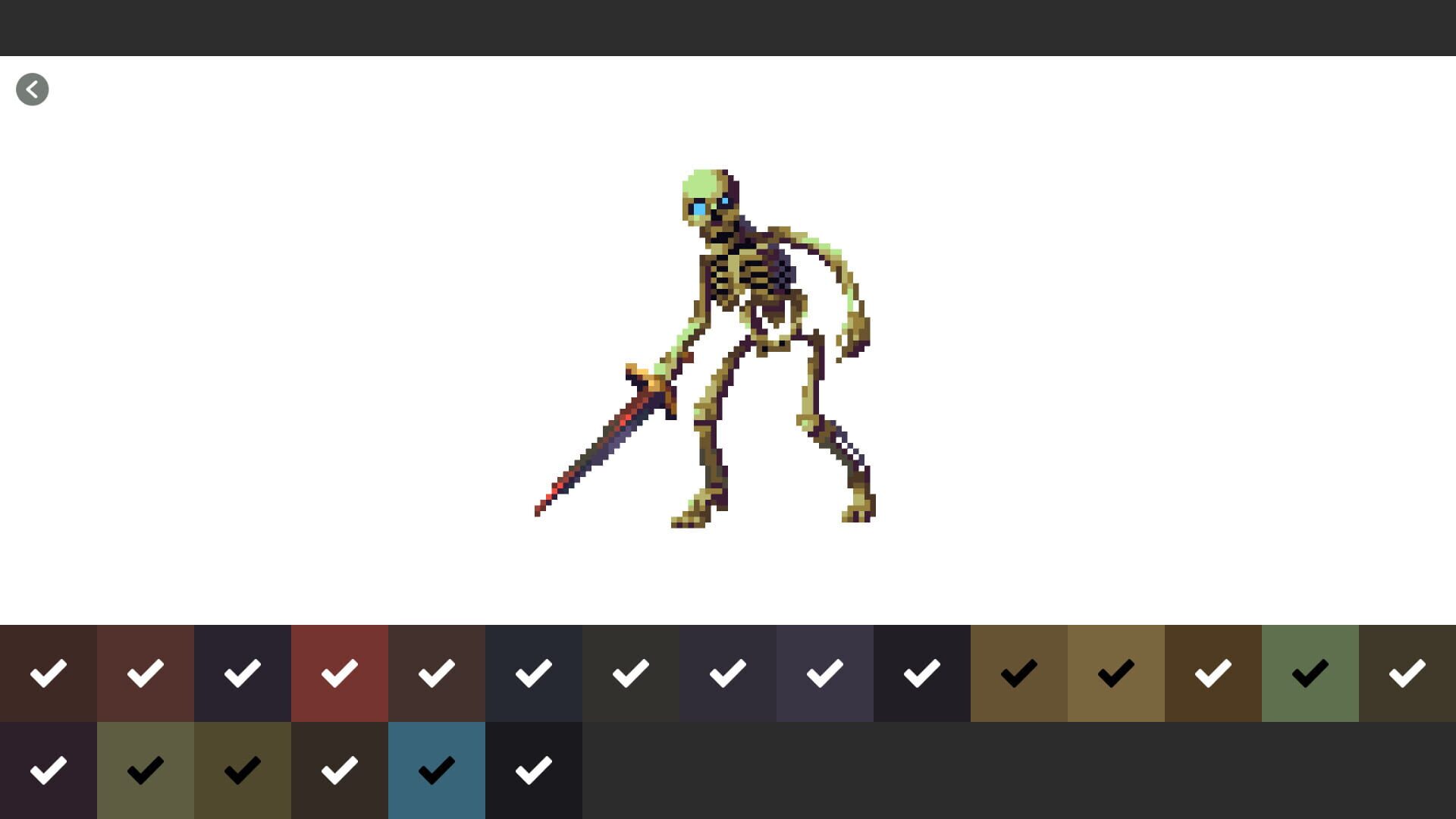 Pixel Art Monster: Color by Number - Screenshot