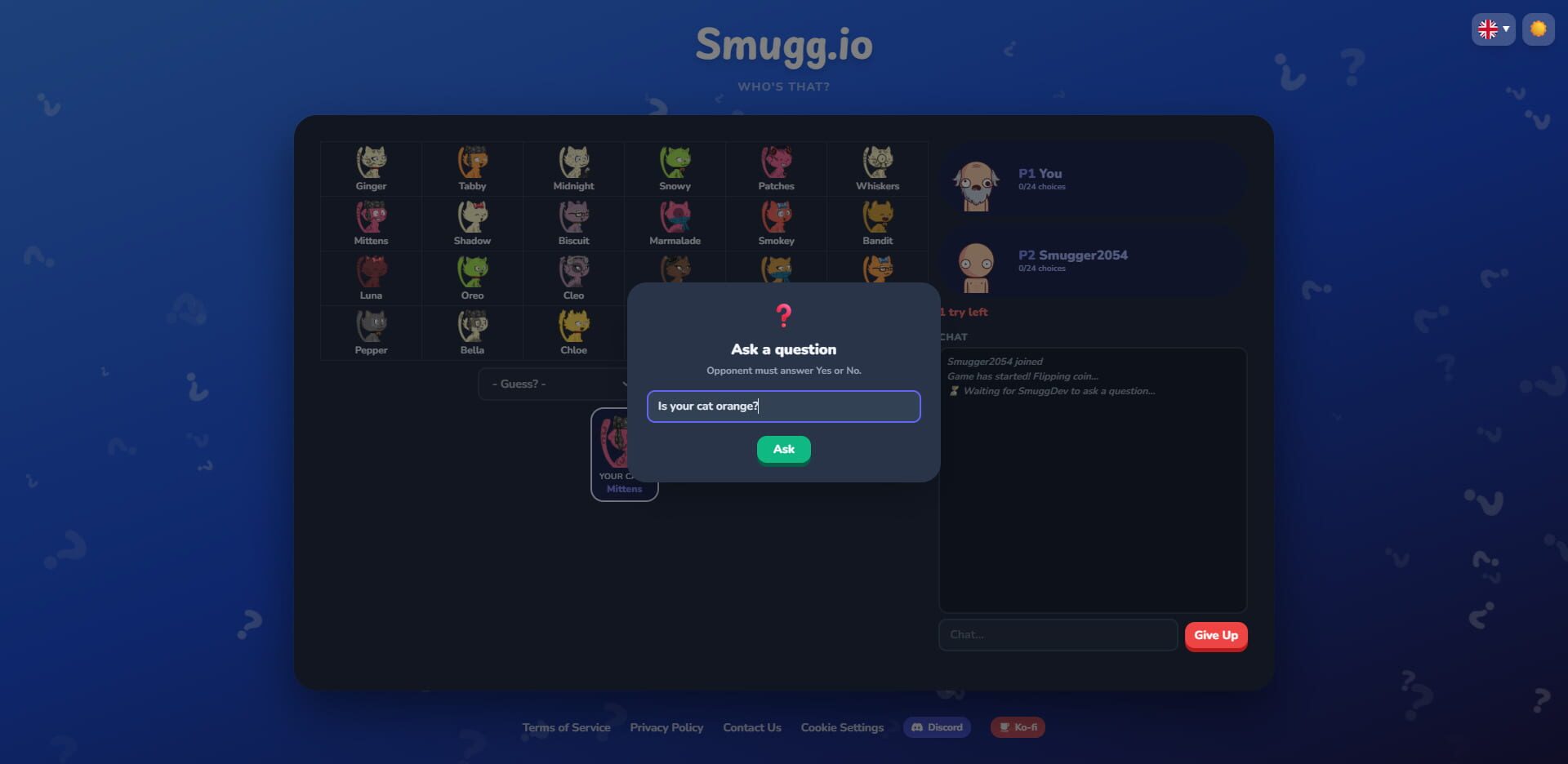 Smugg.io - Screenshot