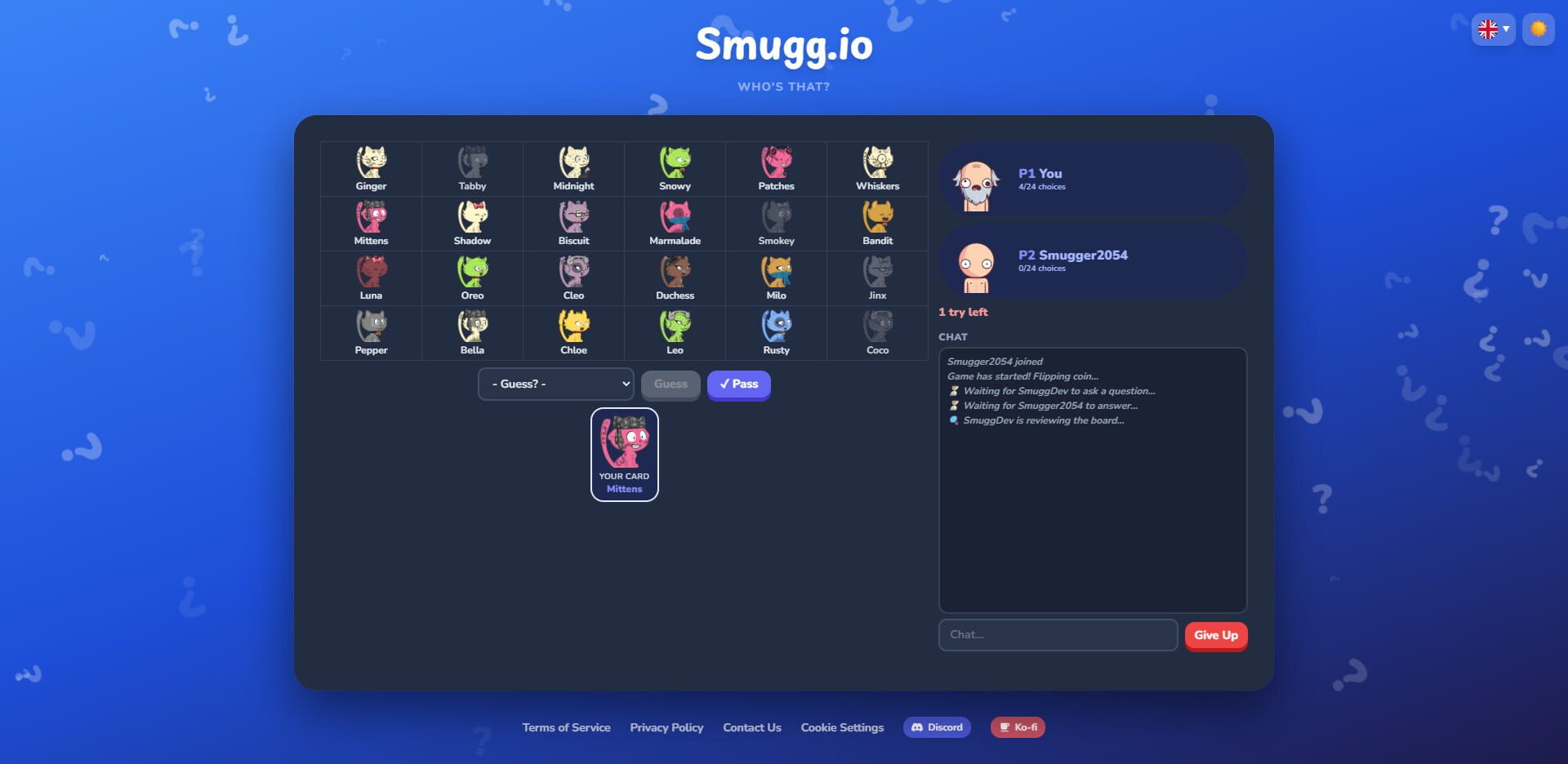 Smugg.io - Screenshot