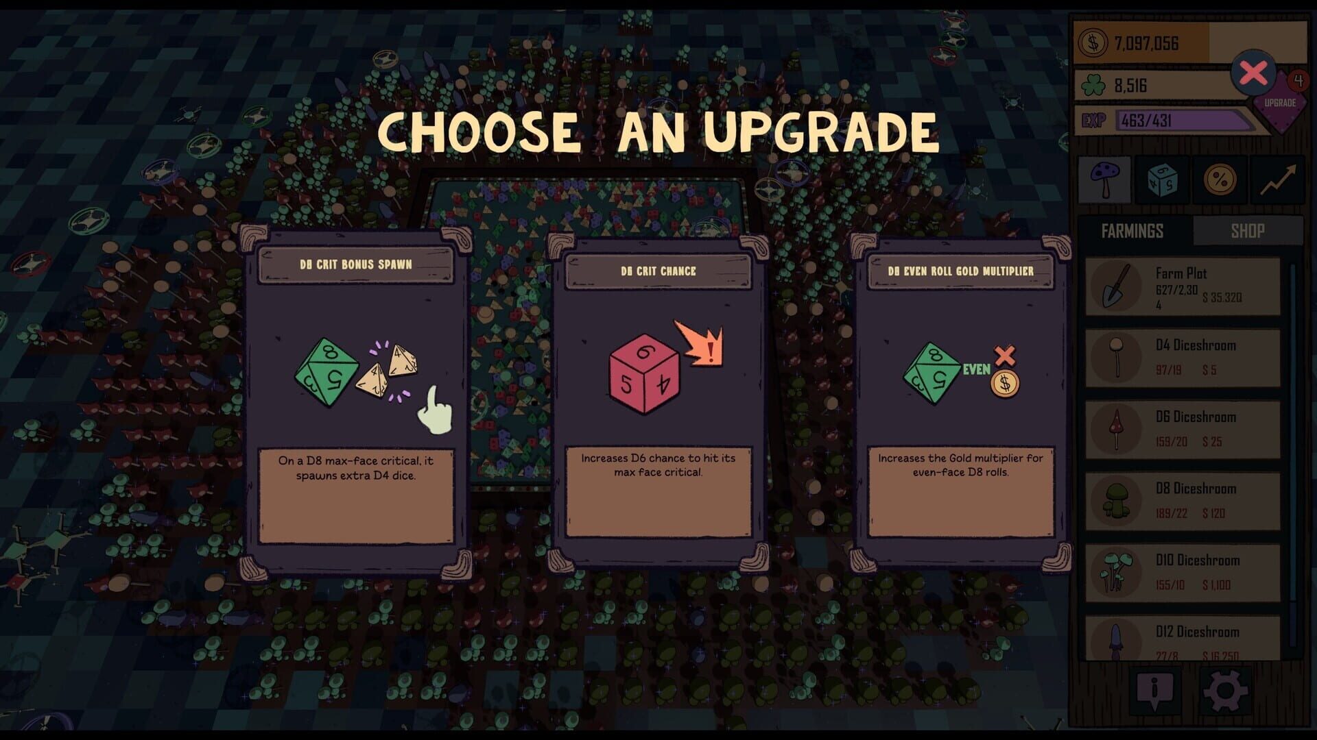 Harvest Dice Profit - Screenshot