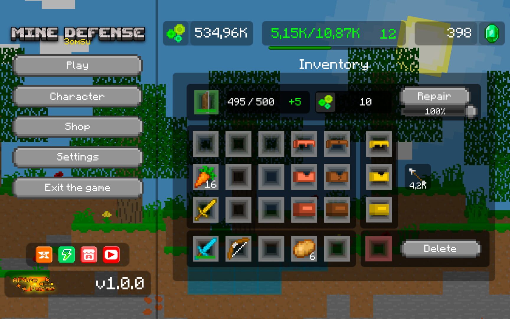 Mine Defense screenshot