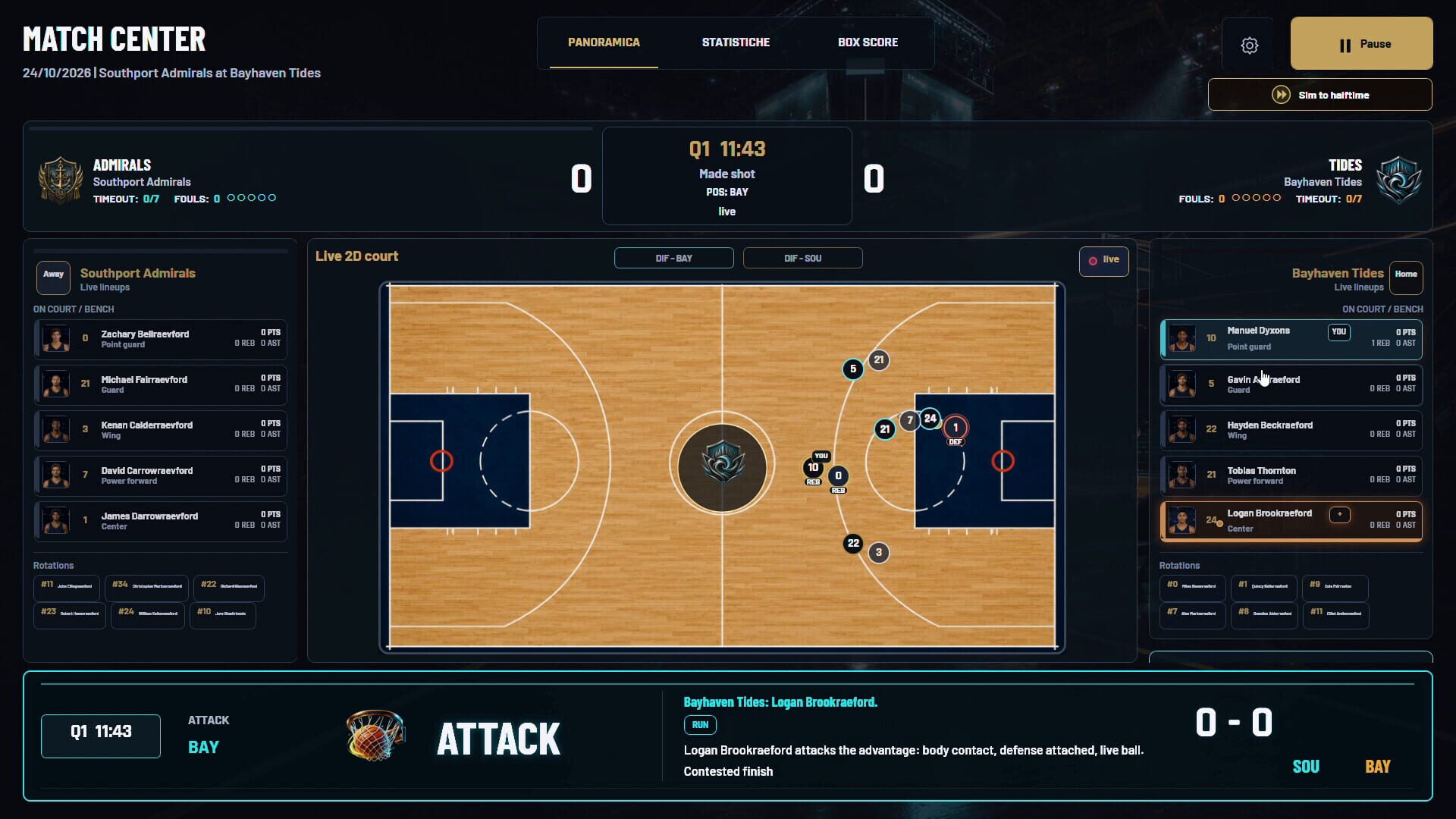 Hoop Dynasty: Rise of a Legend - Screenshot