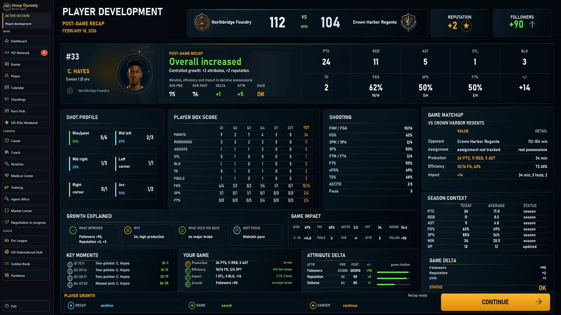 Hoop Dynasty: Rise of a Legend - Screenshot