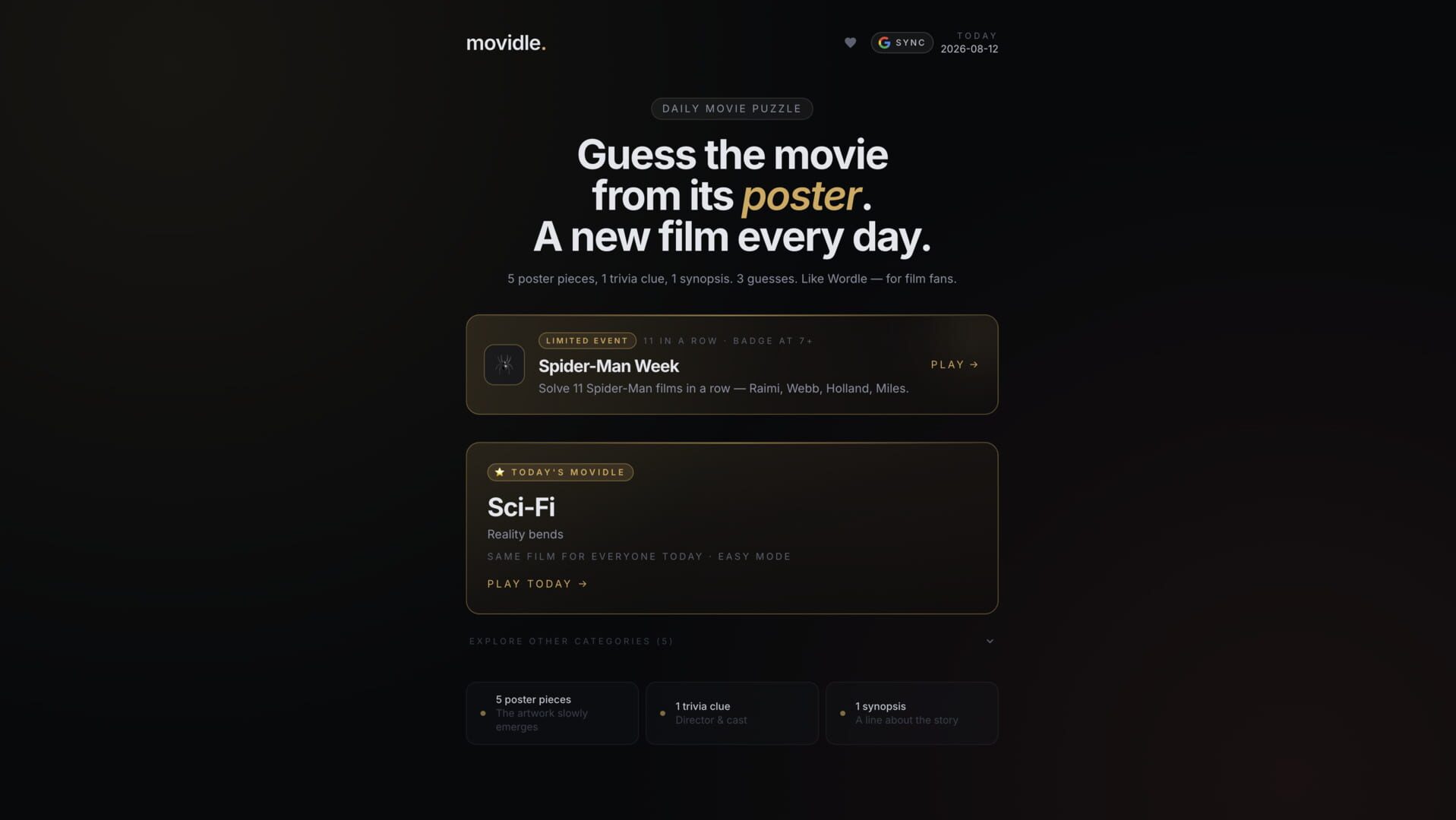 Movidle · 游戏截图