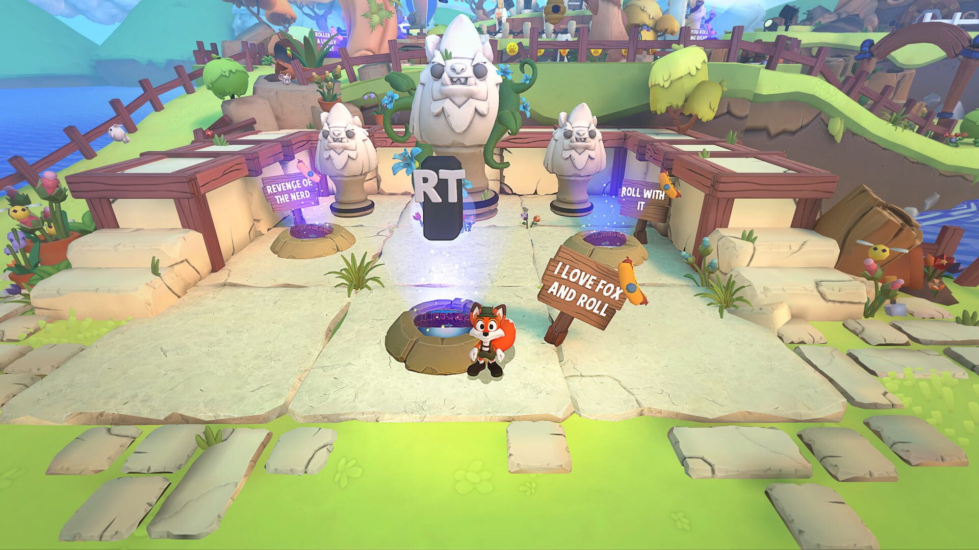 Super Lucky's Tale Guardian Trials - Screenshot