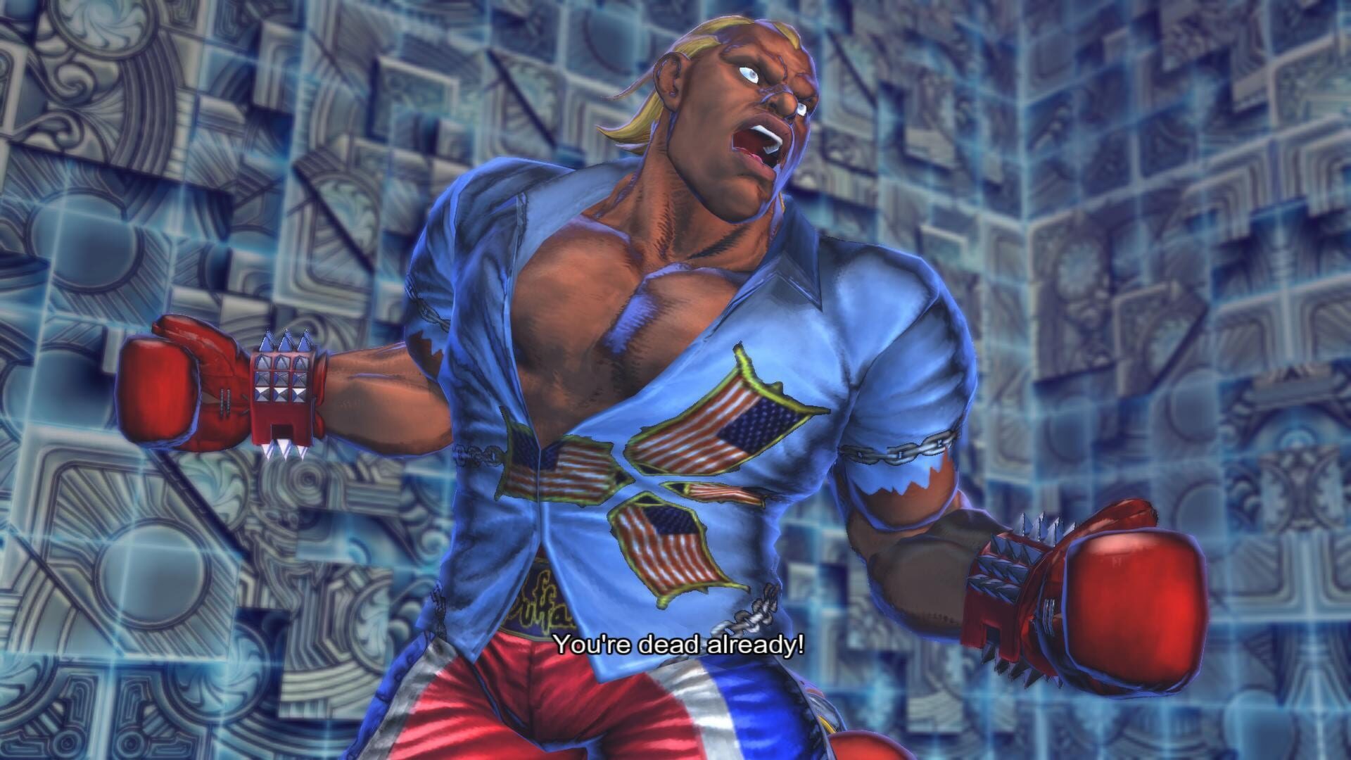 Street Fighter X Tekken: Balrog (Swap Costume) - Screenshot