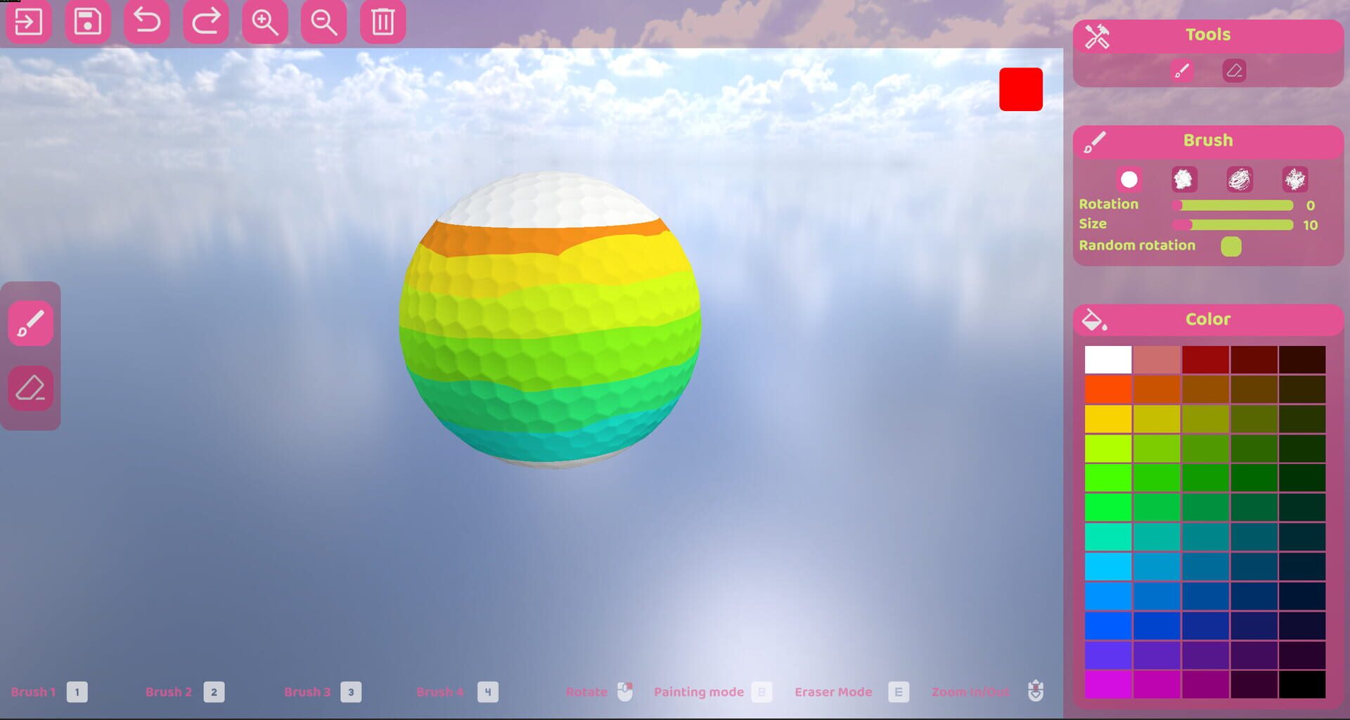 Rain's Golf - Screenshot