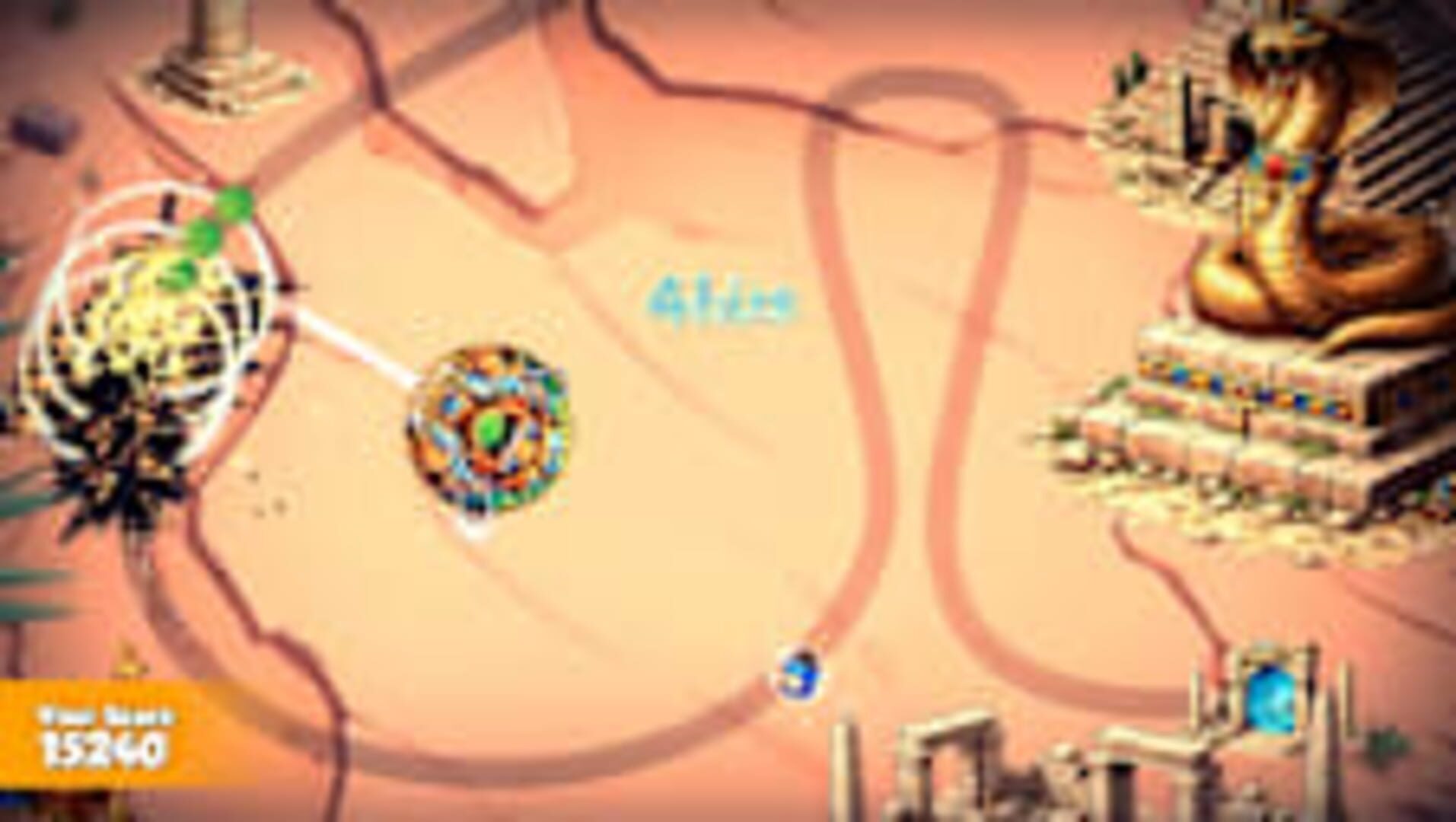 Zumba: The Pharaoh's Marble Revenge - Screenshot