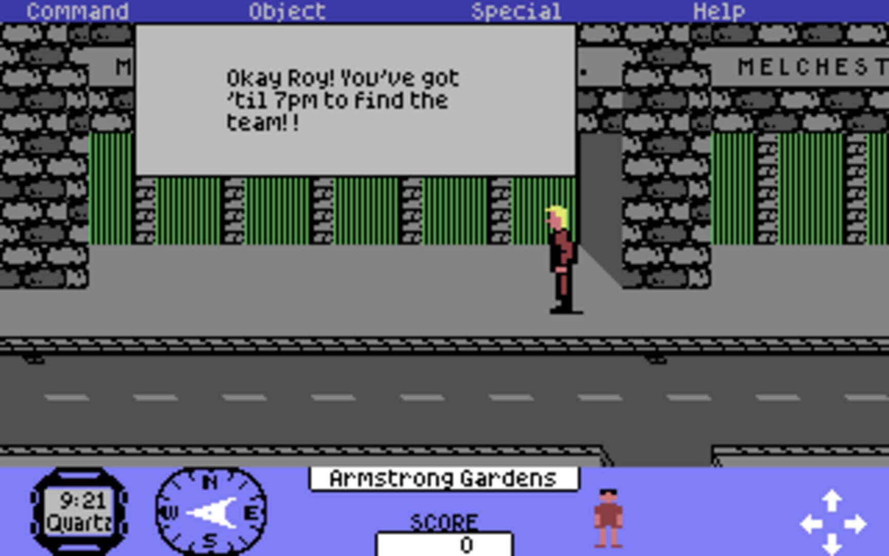 Roy of the Rovers - Screenshot