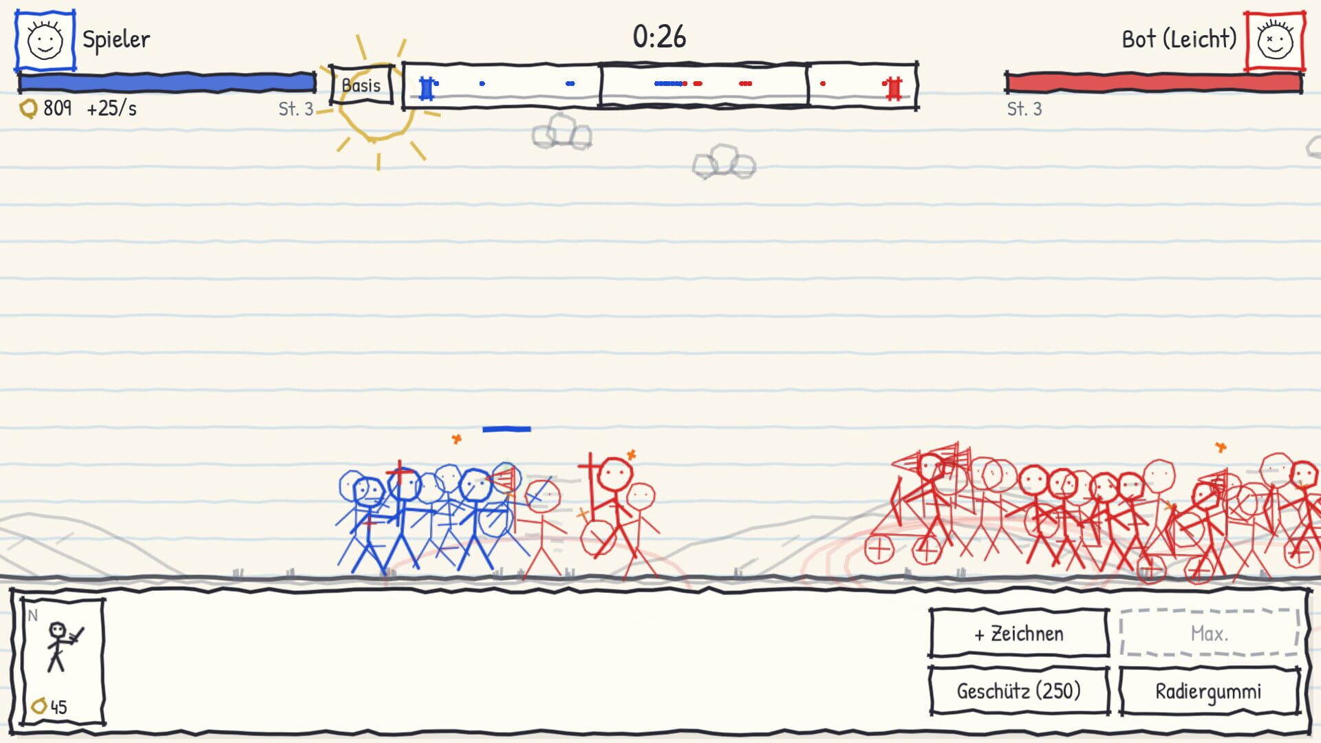 Kritzel Krieg Screenshot