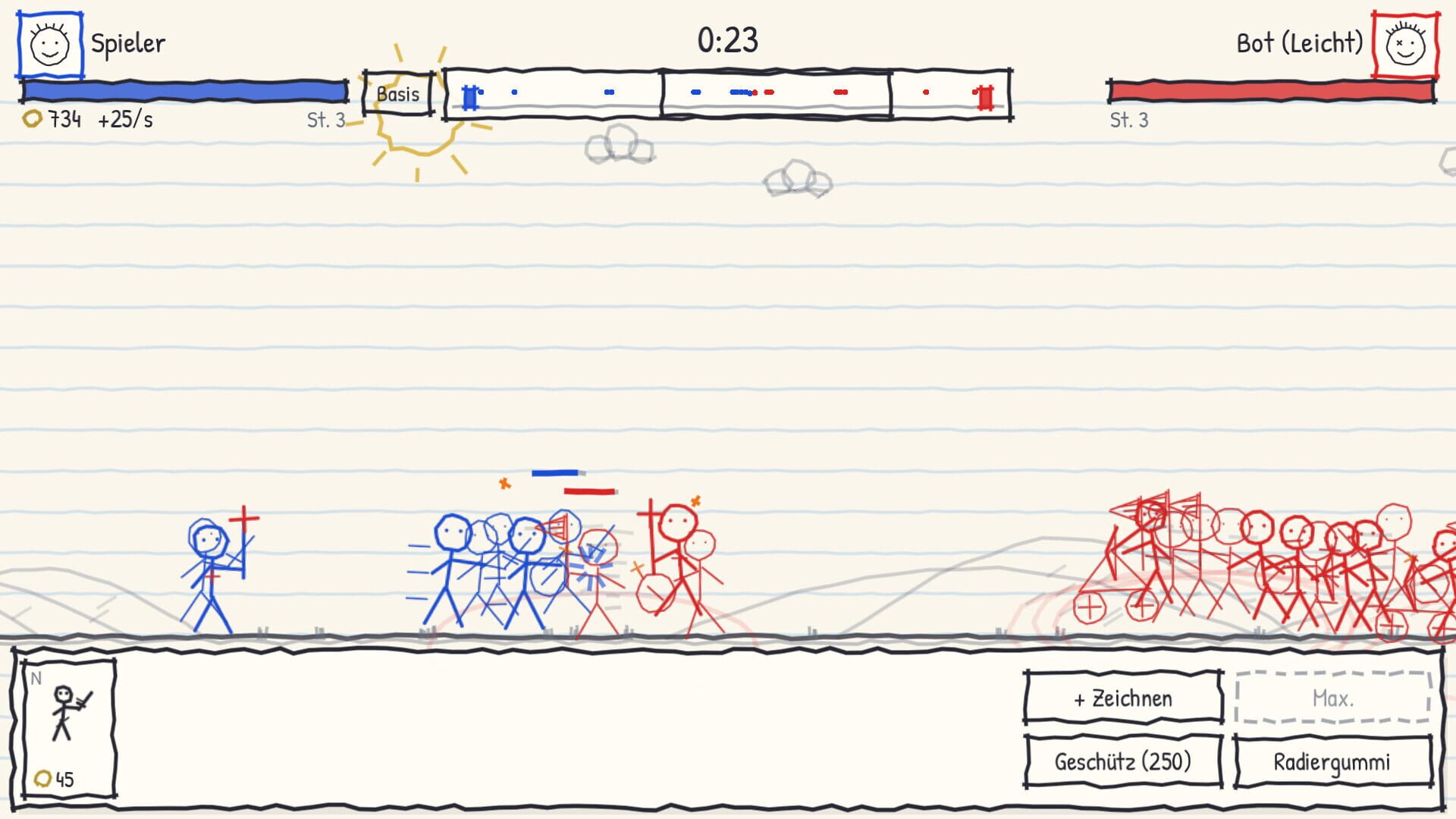 Kritzel Krieg Screenshot