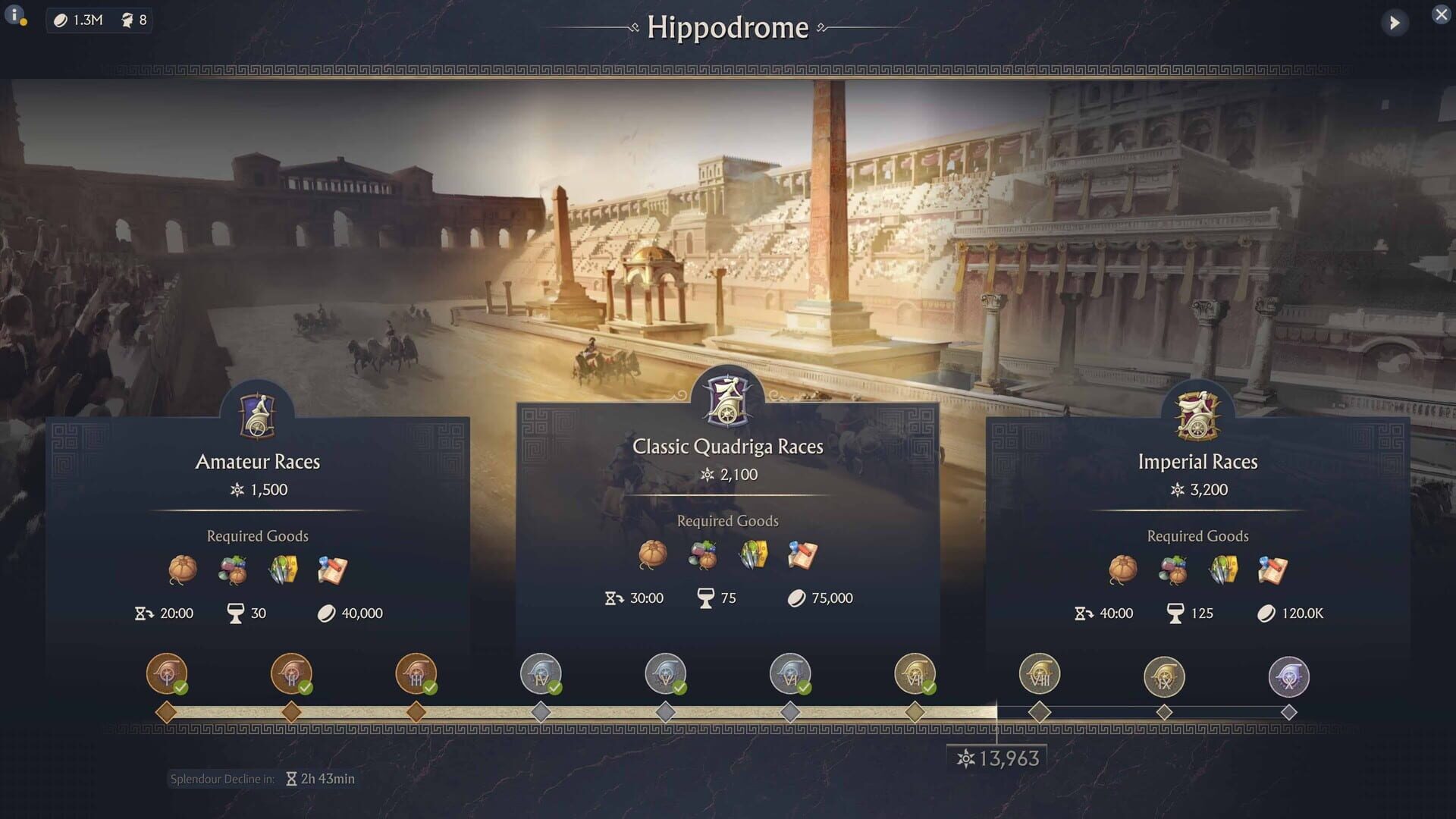 Anno 117: Pax Romana – The Hippodrome - Screenshot