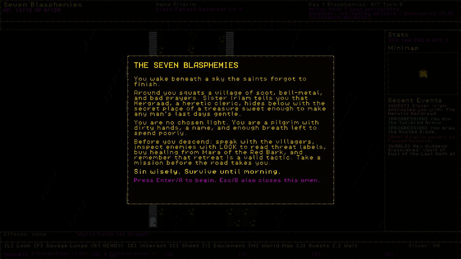 Seven Blasphemies