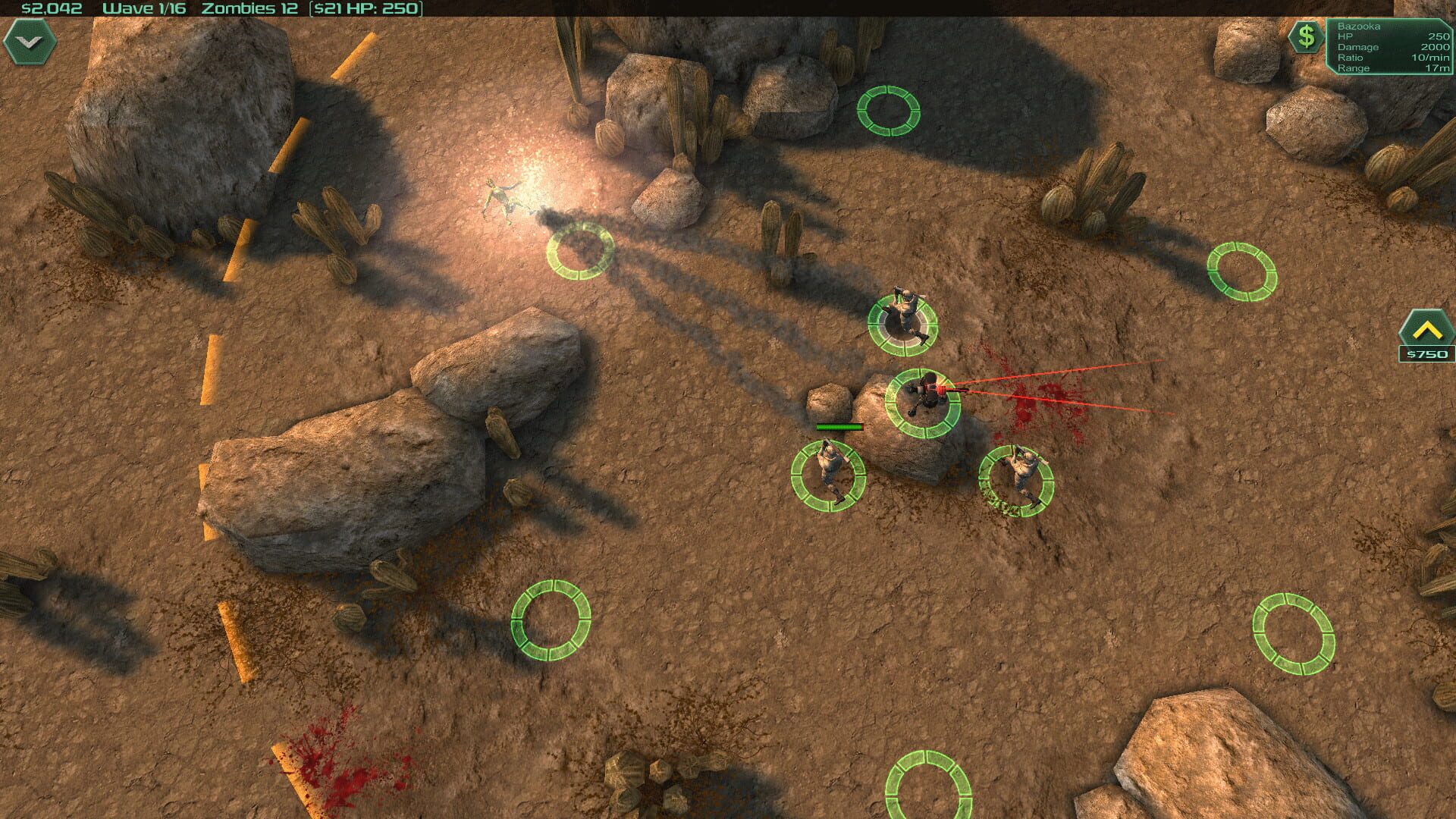 Zombie Defense - Screenshot