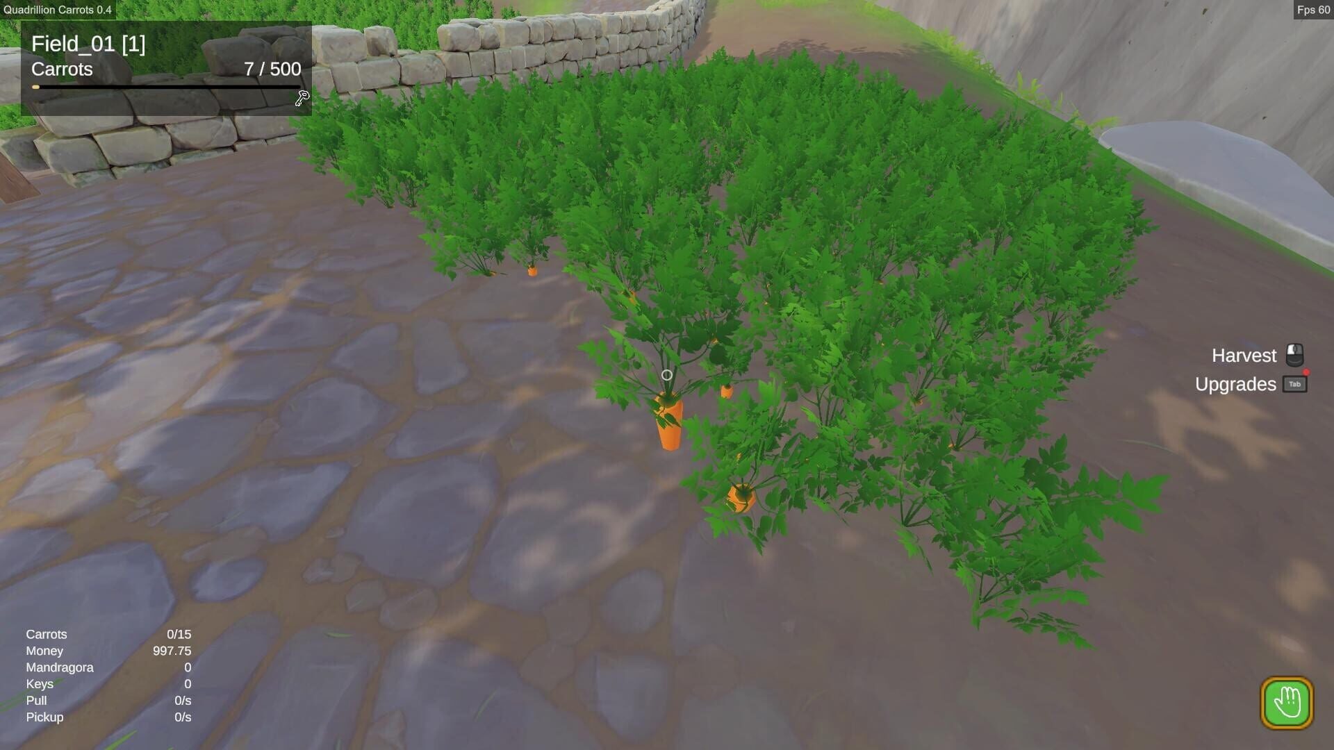 Quadrillion Carrots - Screenshot
