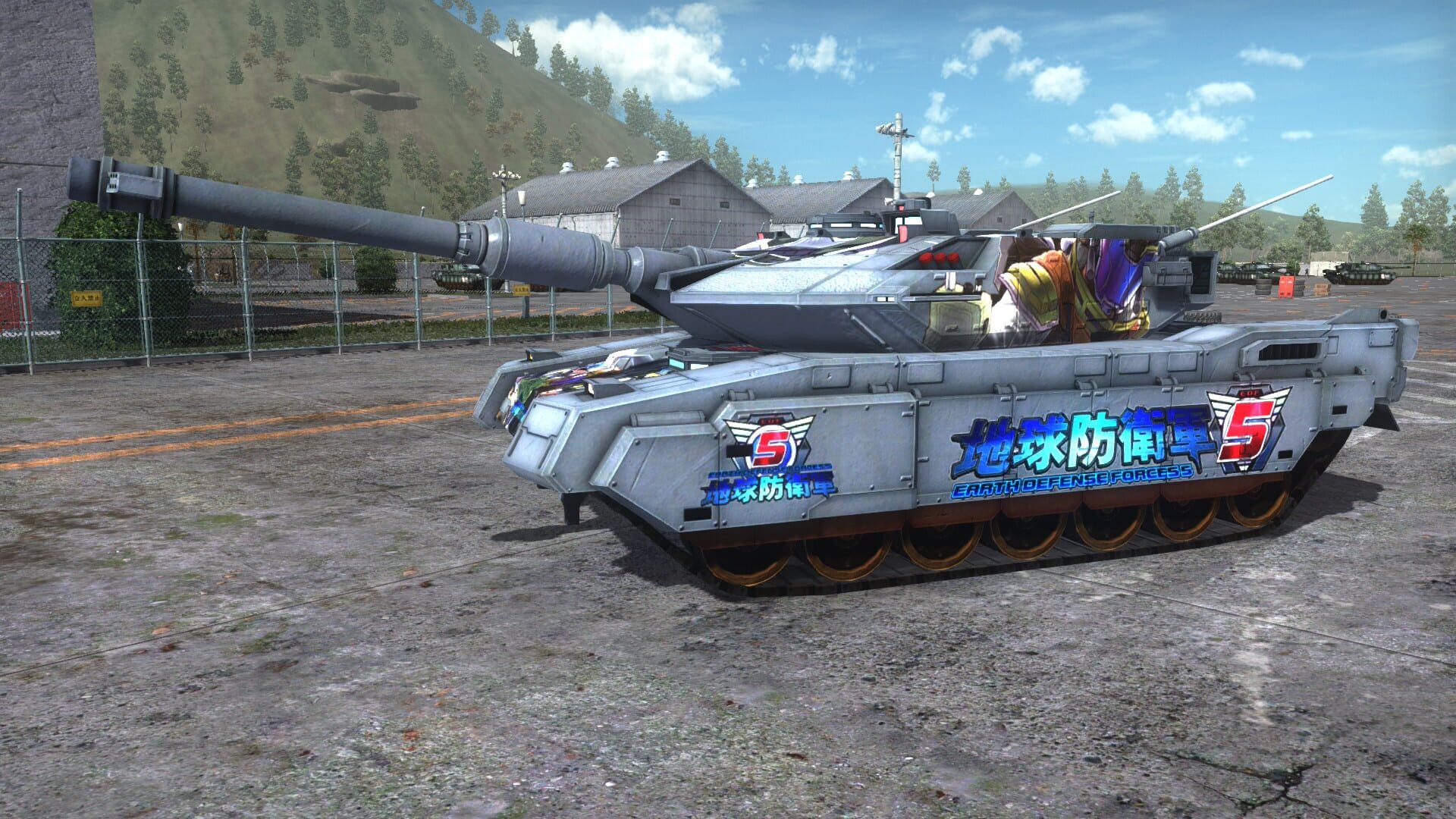 Earth Defense Force 5: Air Raider Piloted Weapon - Blacker Number 5