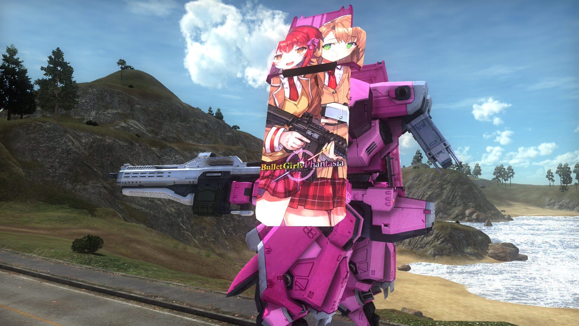 Earth Defense Force 5: Air Raider Piloted Weapon - Combat Frame Phantasia Shield Nyx