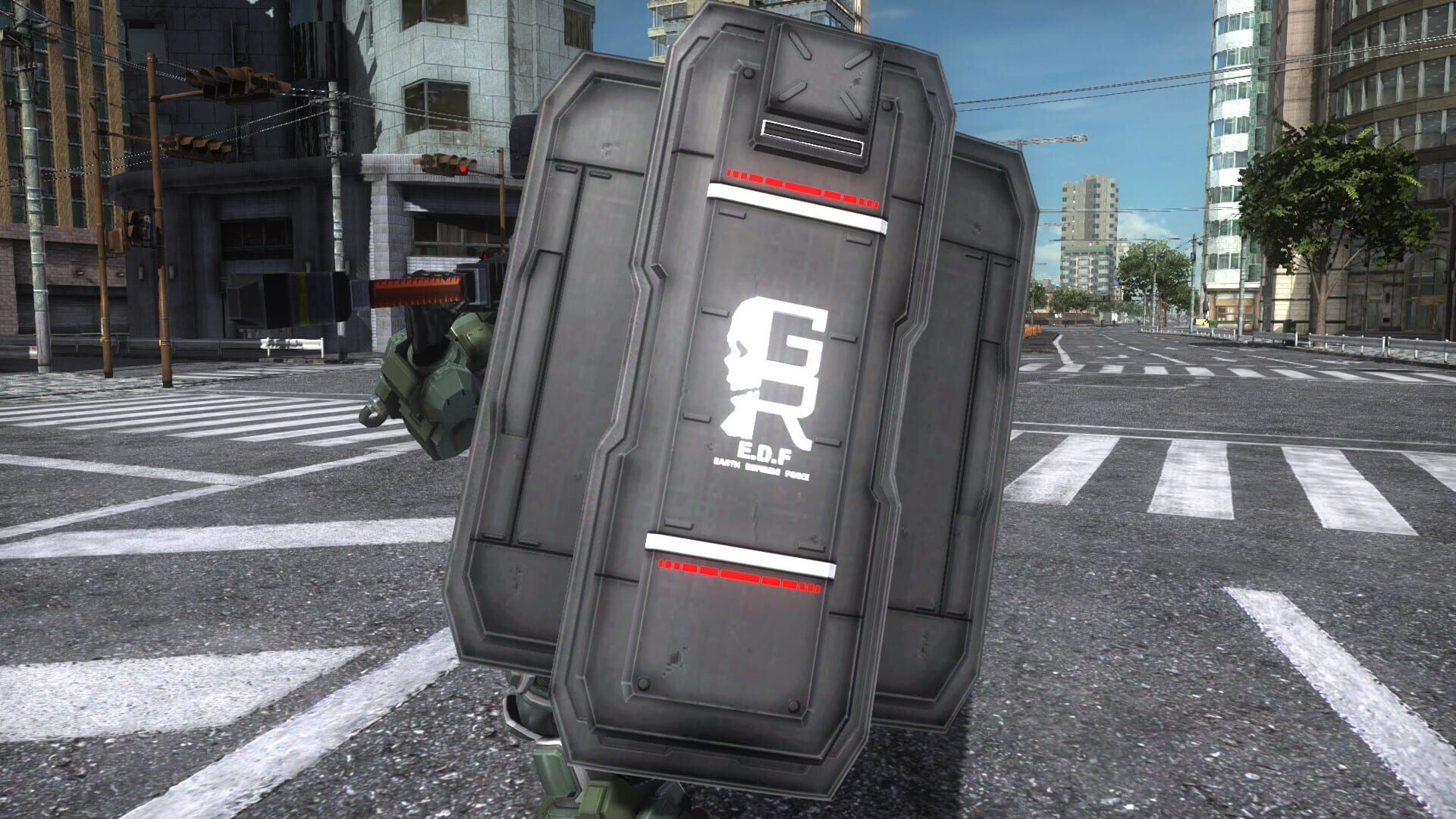 Earth Defense Force 5: Fencer Weapon - Grim Reaper Shield