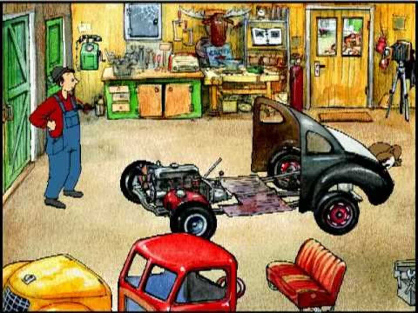 Gary Gadget: Building Cars