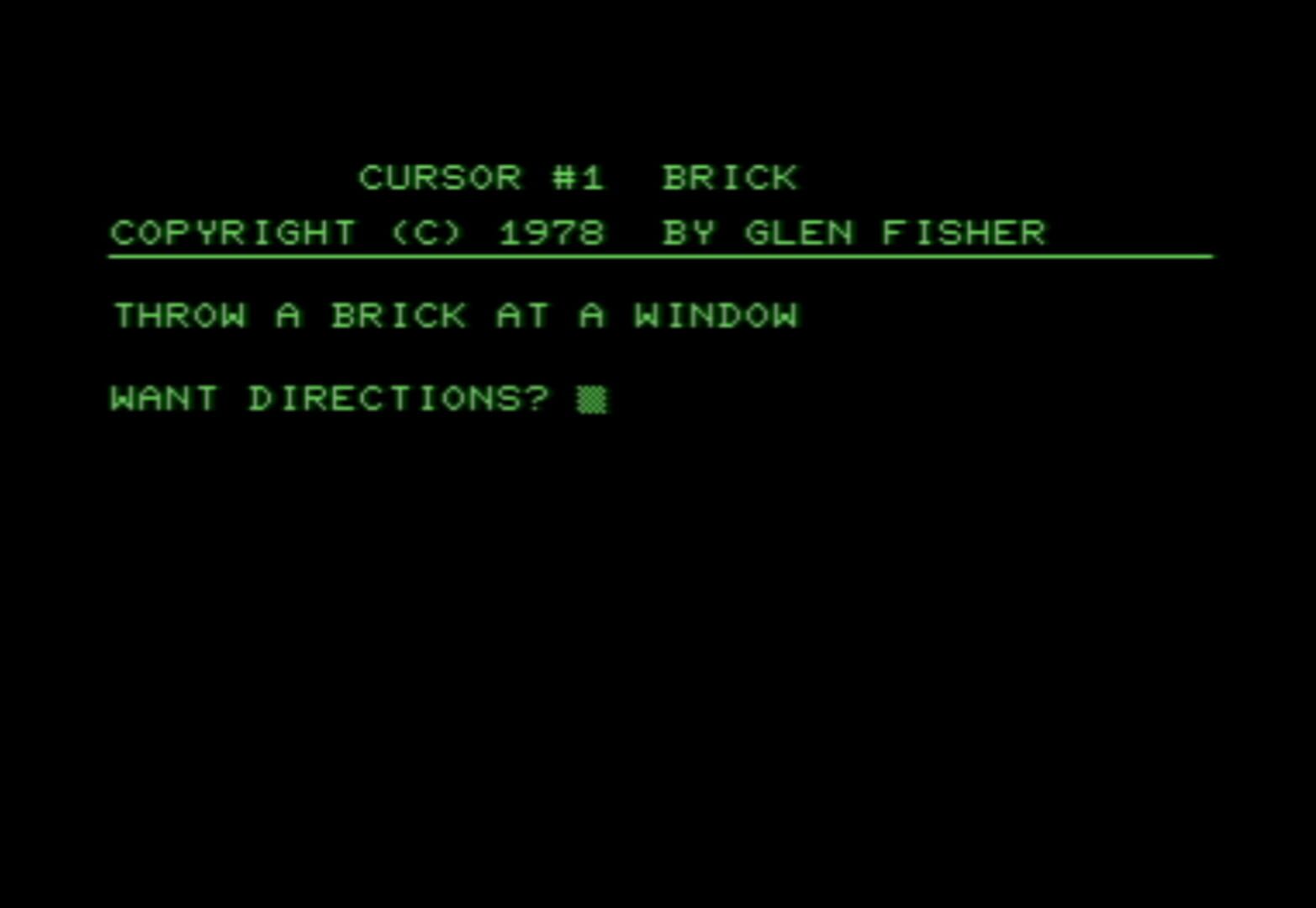 Brick · 游戏截图