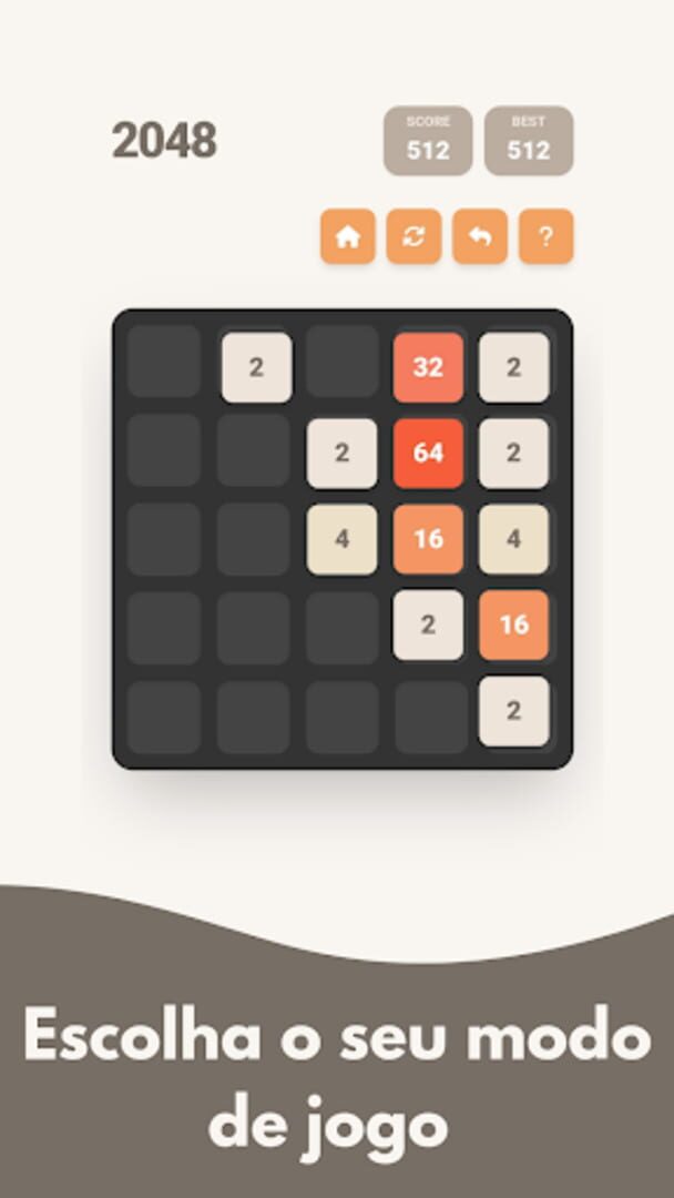 2048 Nexus Screenshot