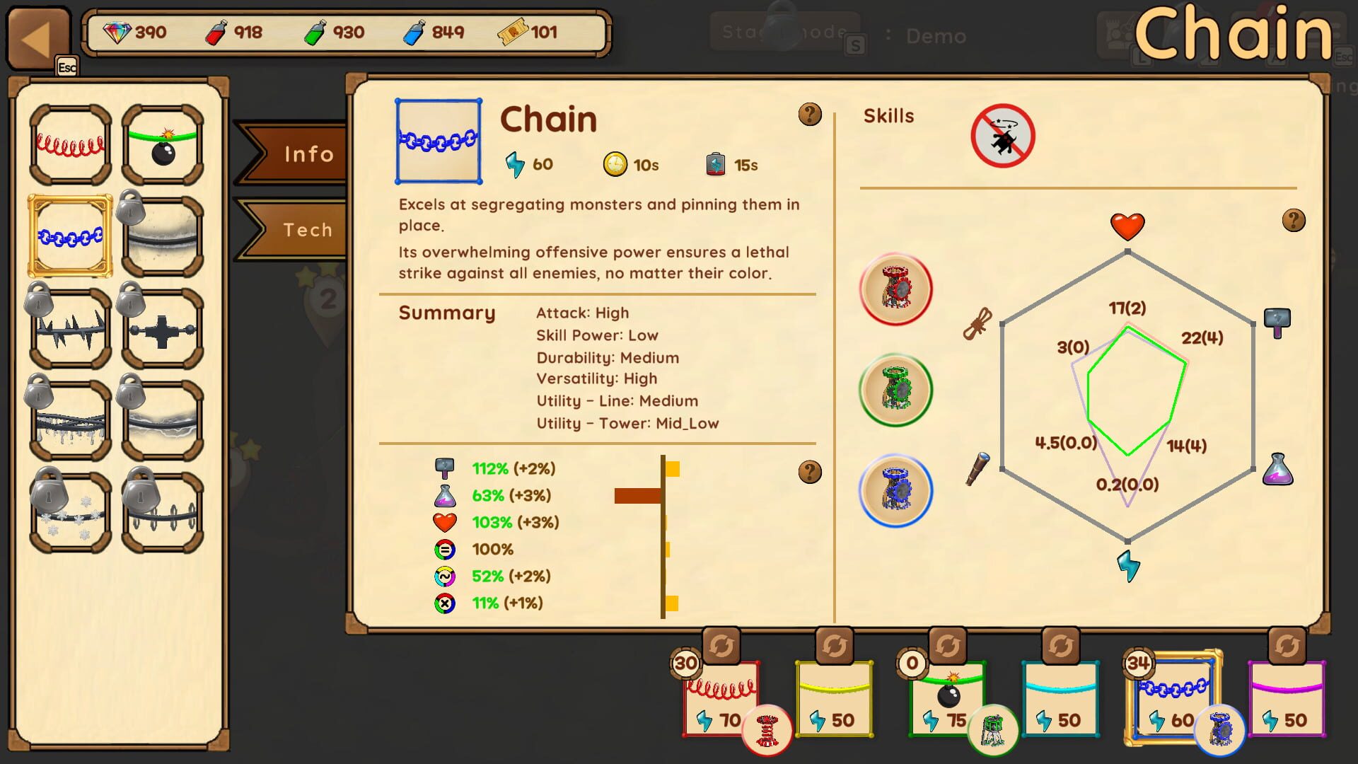 Rainbow Tower Defense screenshots