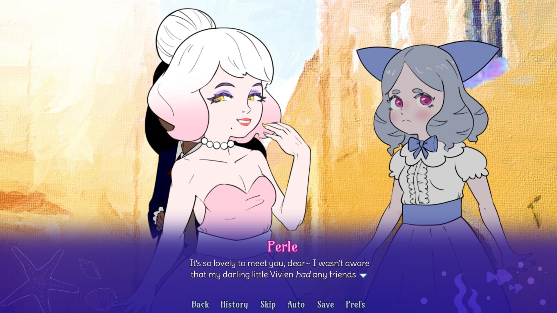 Ninon the Upside-Down Mermaid